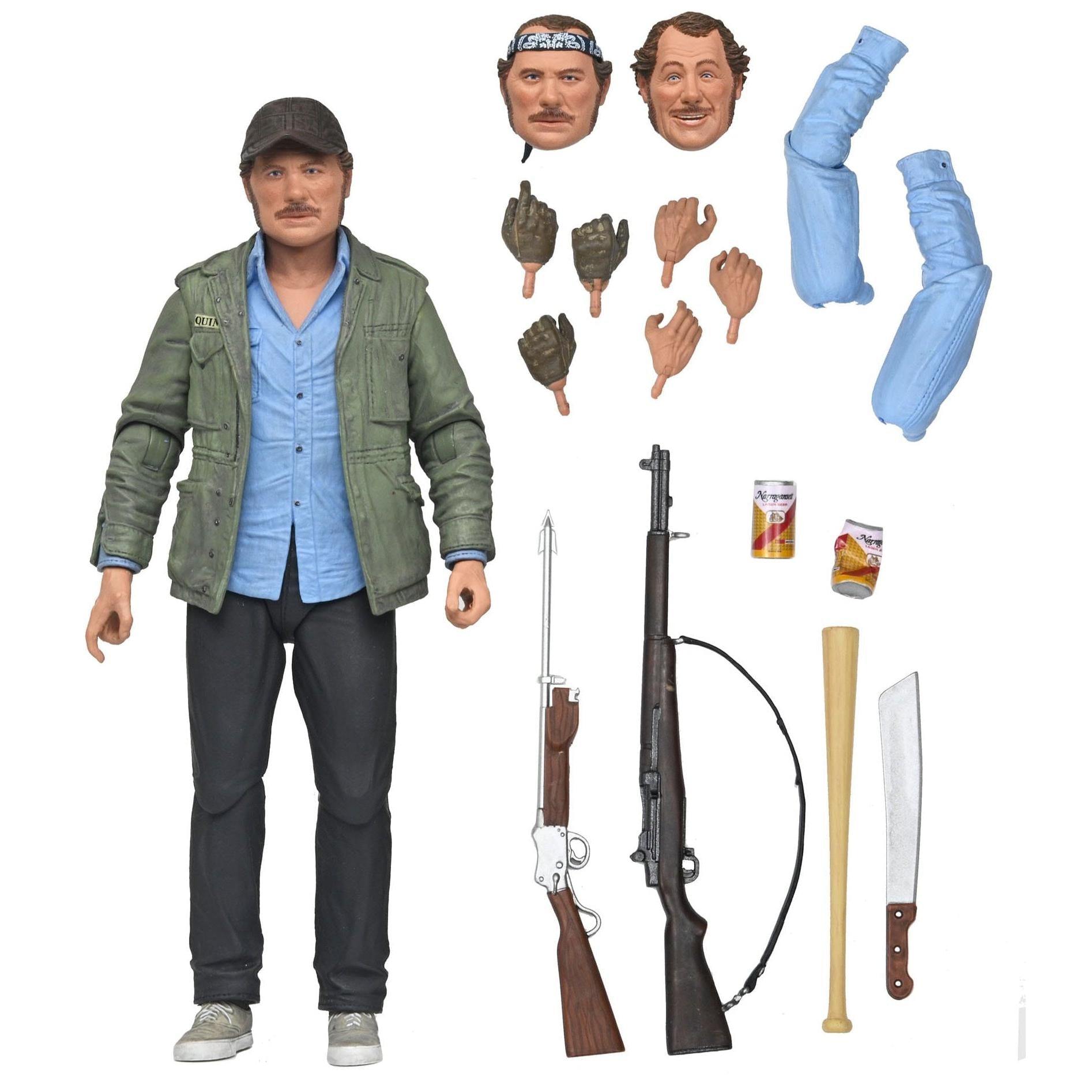 Jaws: Ultimate Sam Quint (50th Anniversary)-Actionfiguren-NECA-Mighty Underground