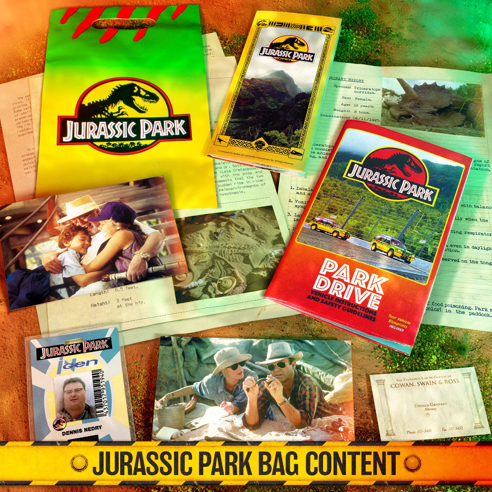 Jurassic Park: The Lost Memories Kit-Replik-Dr. Collector-Mighty Underground