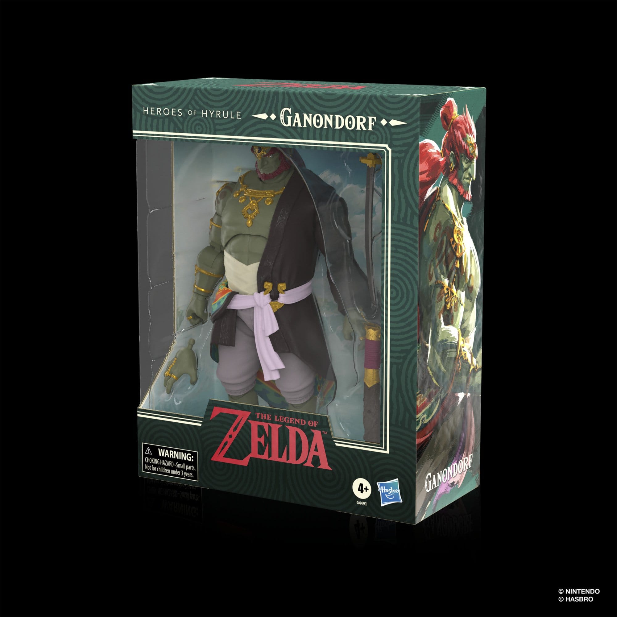 Legend Of Zelda Heroes Of Hyrule: Ganondorf-Actionfiguren-Hasbro-Mighty Underground
