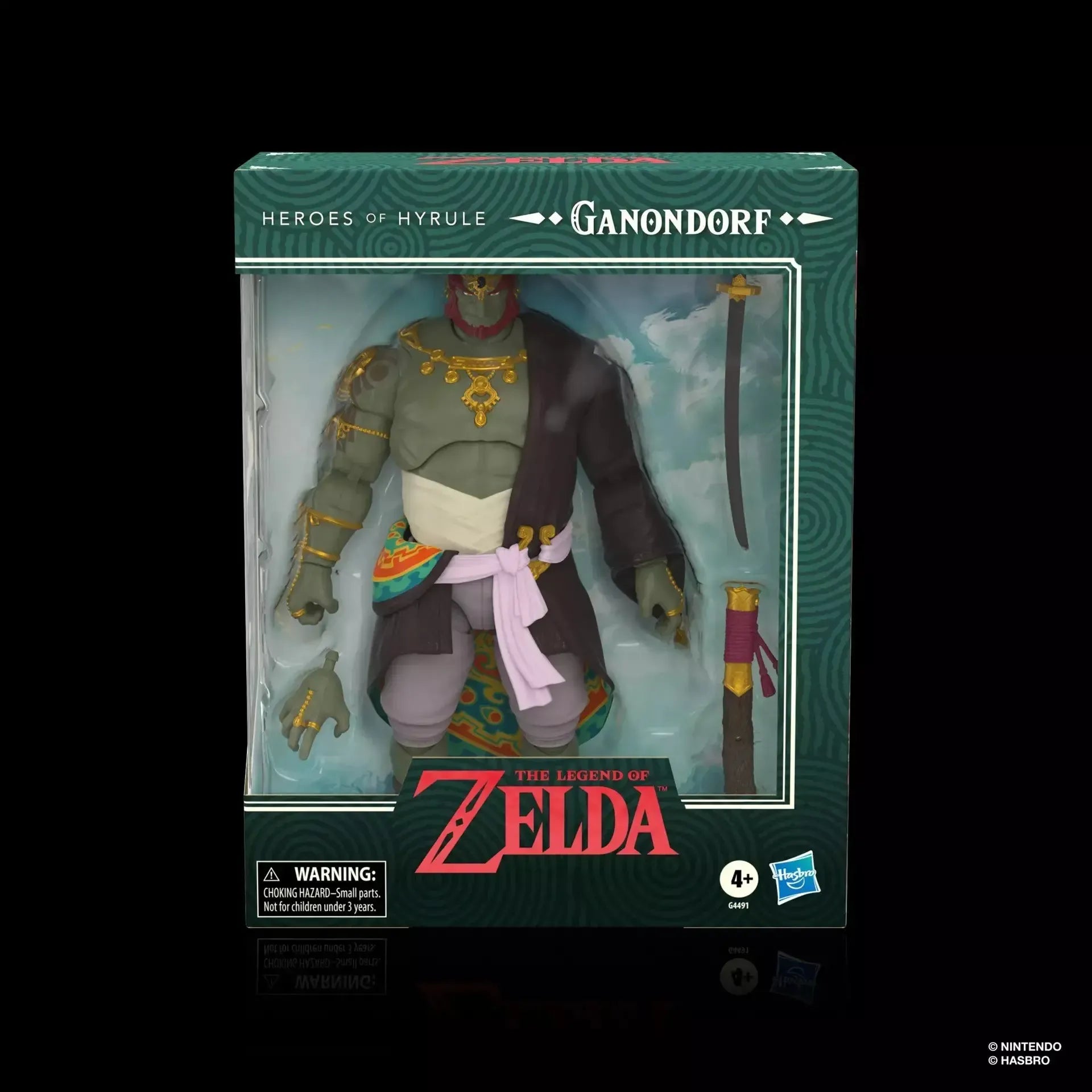 Legend Of Zelda Heroes Of Hyrule: Ganondorf-Actionfiguren-Hasbro-Mighty Underground