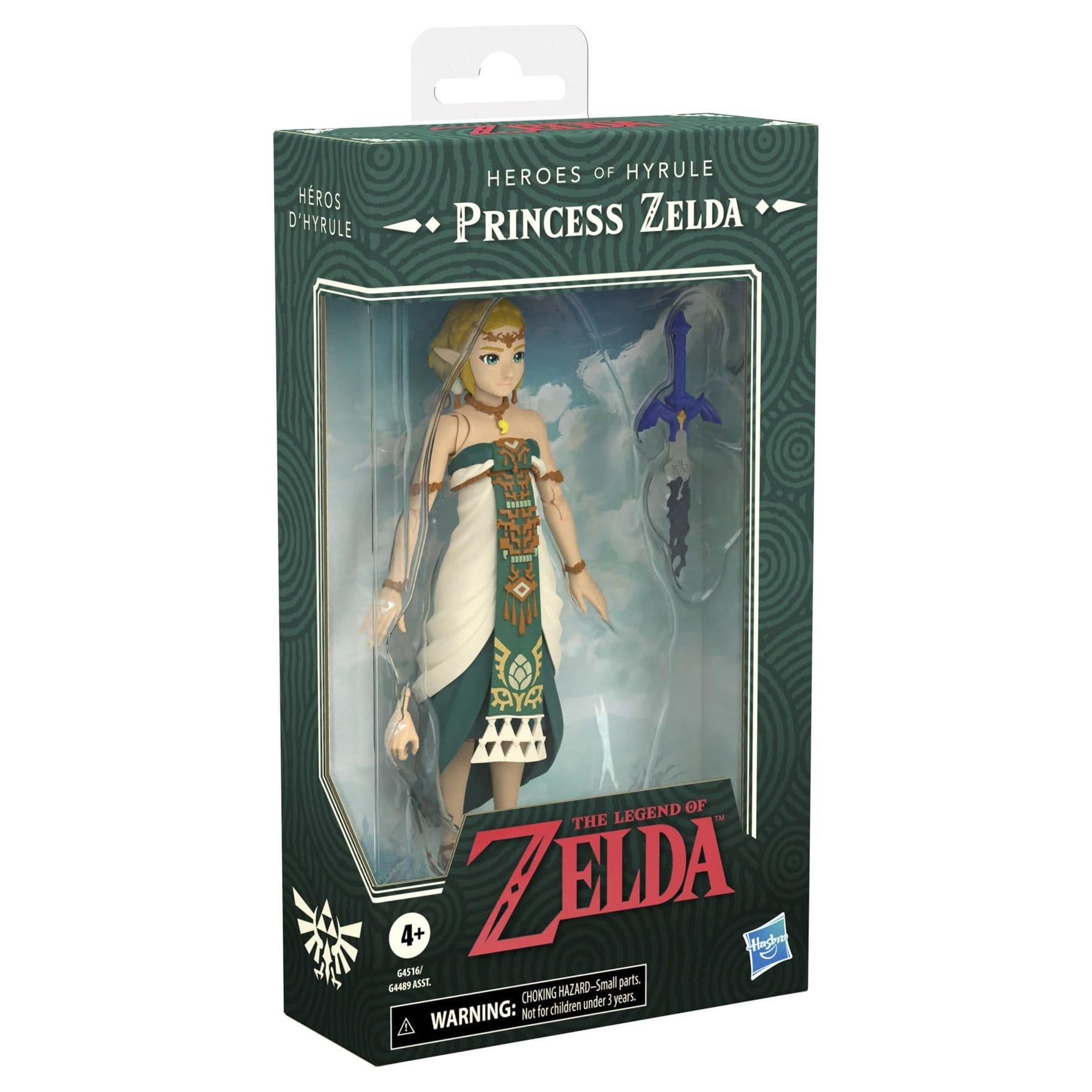 Legend Of Zelda Heroes Of Hyrule: Princess Zelda-Actionfiguren-Hasbro-Mighty Underground