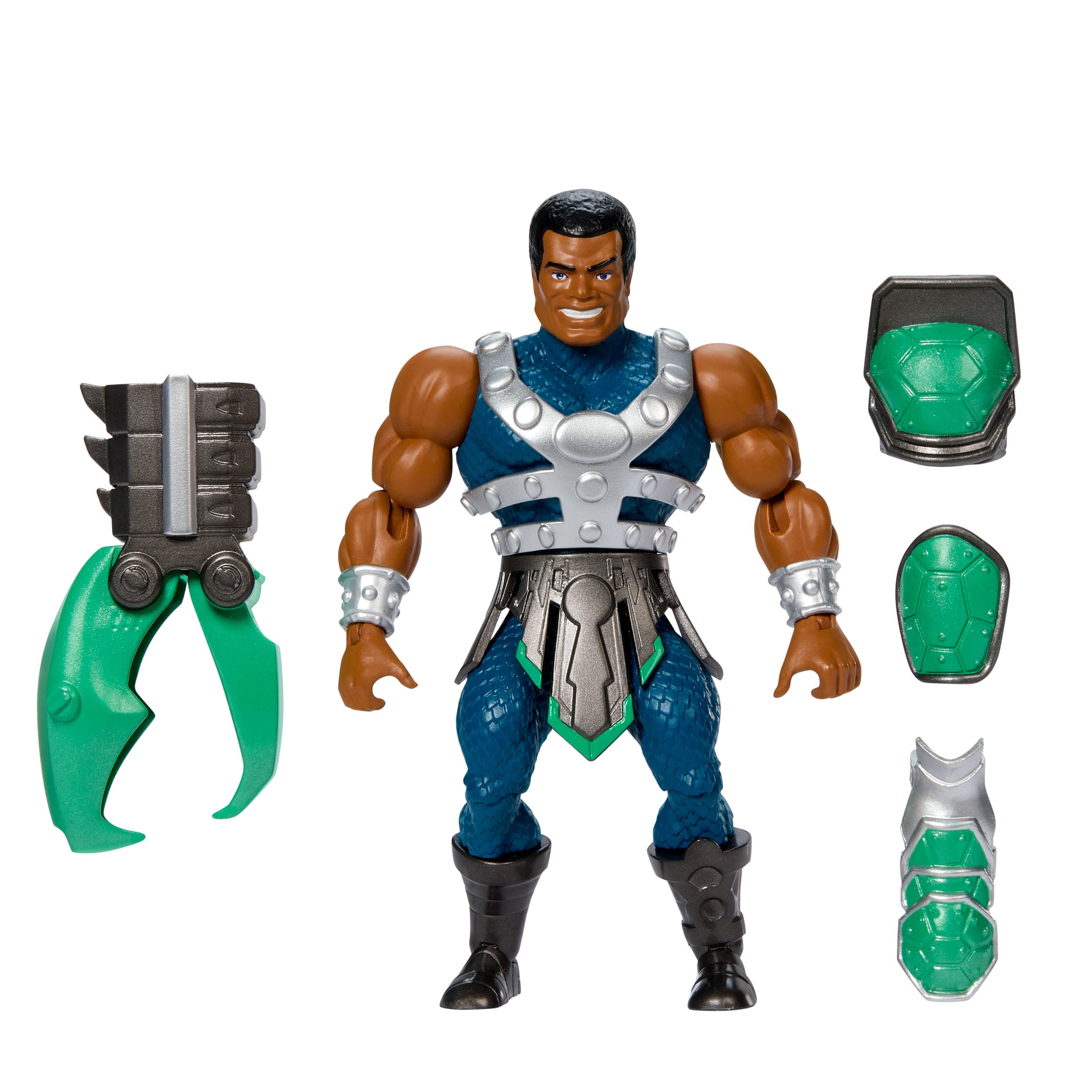MOTU x TMNT Turtles of Grayskull: Clamp Champ (US-Karte) (Wave 6)-Actionfiguren-Mattel-Mighty Underground