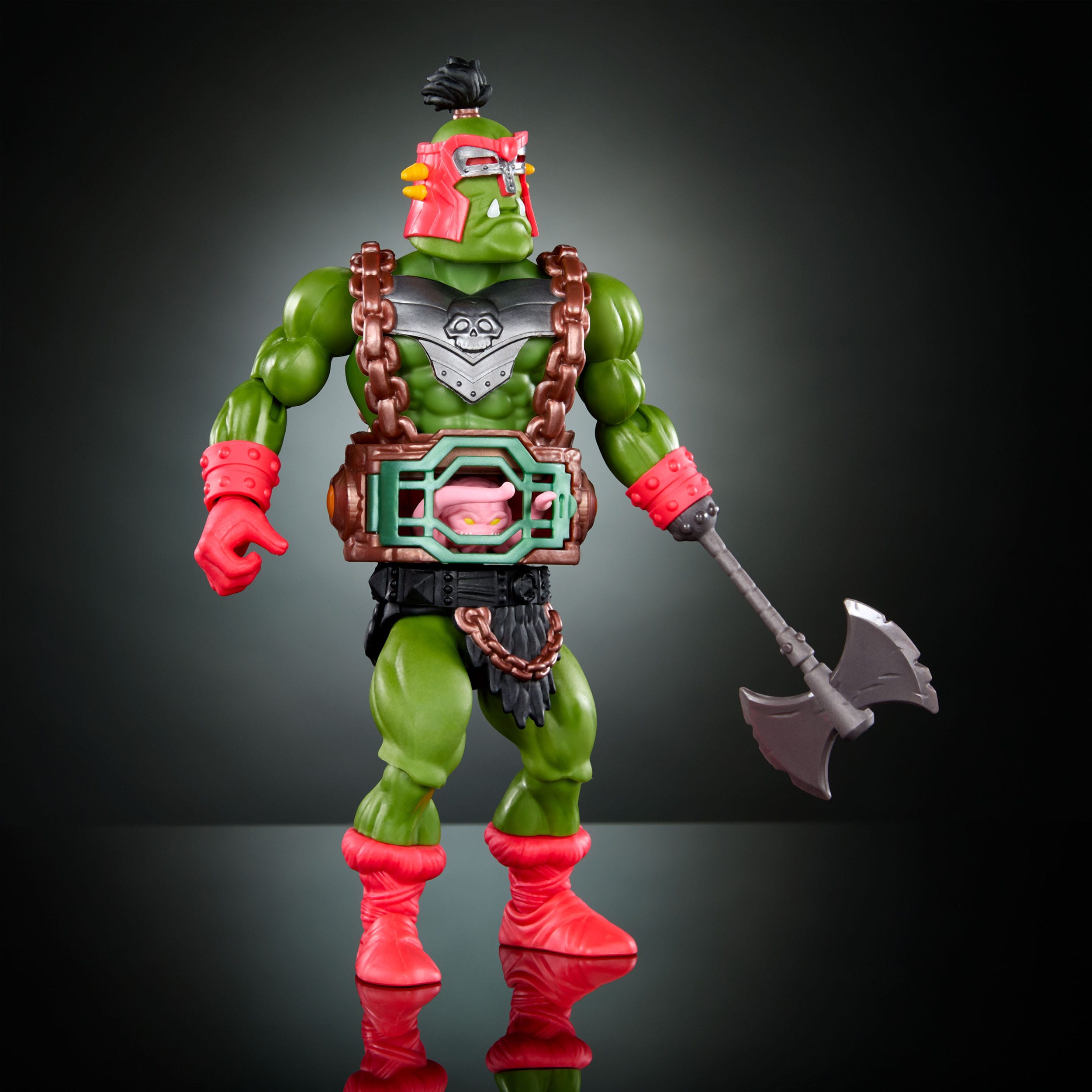 MOTU x TMNT Turtles of Grayskull: Krang-Actionfiguren-Mattel-Mighty Underground