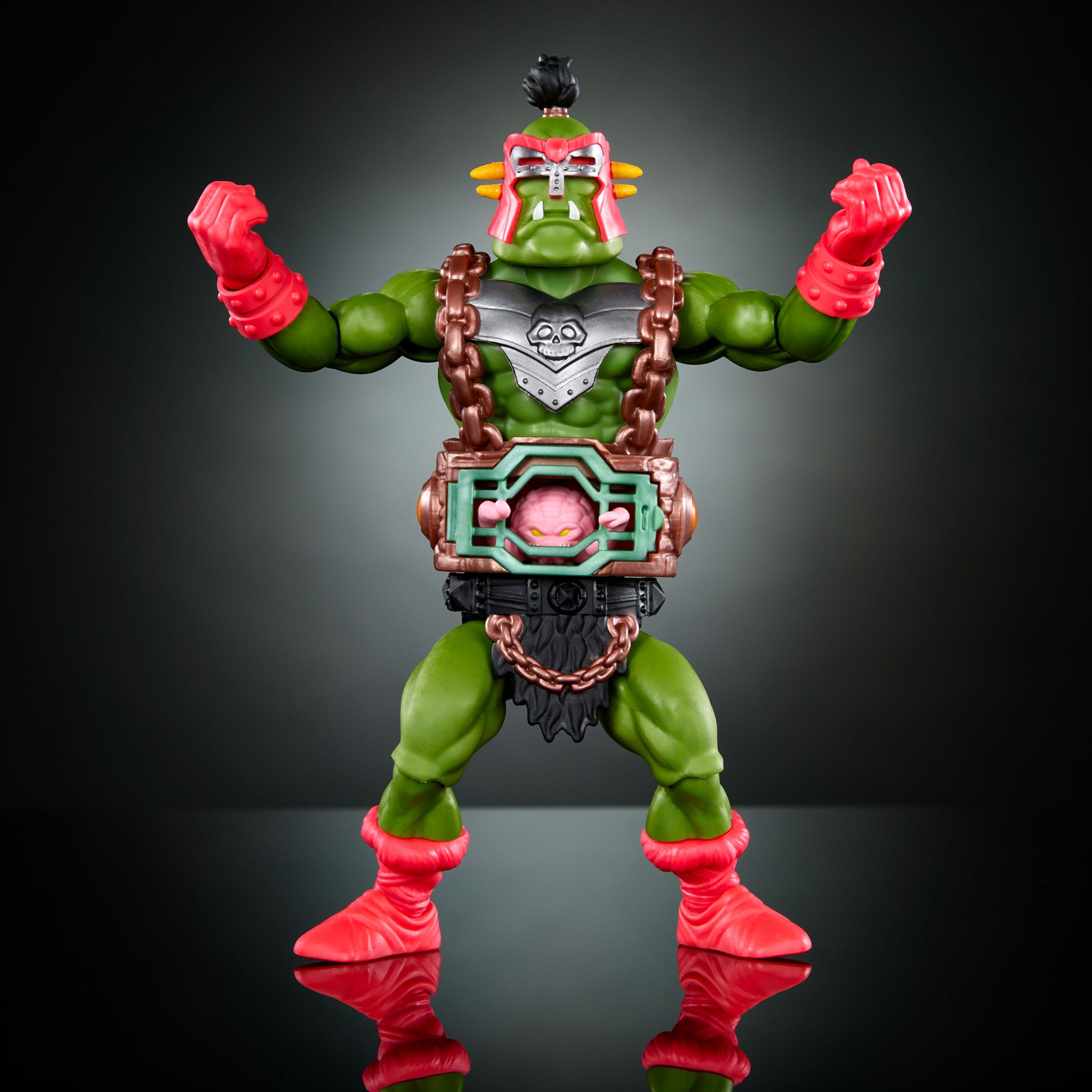 MOTU x TMNT Turtles of Grayskull: Krang-Actionfiguren-Mattel-Mighty Underground