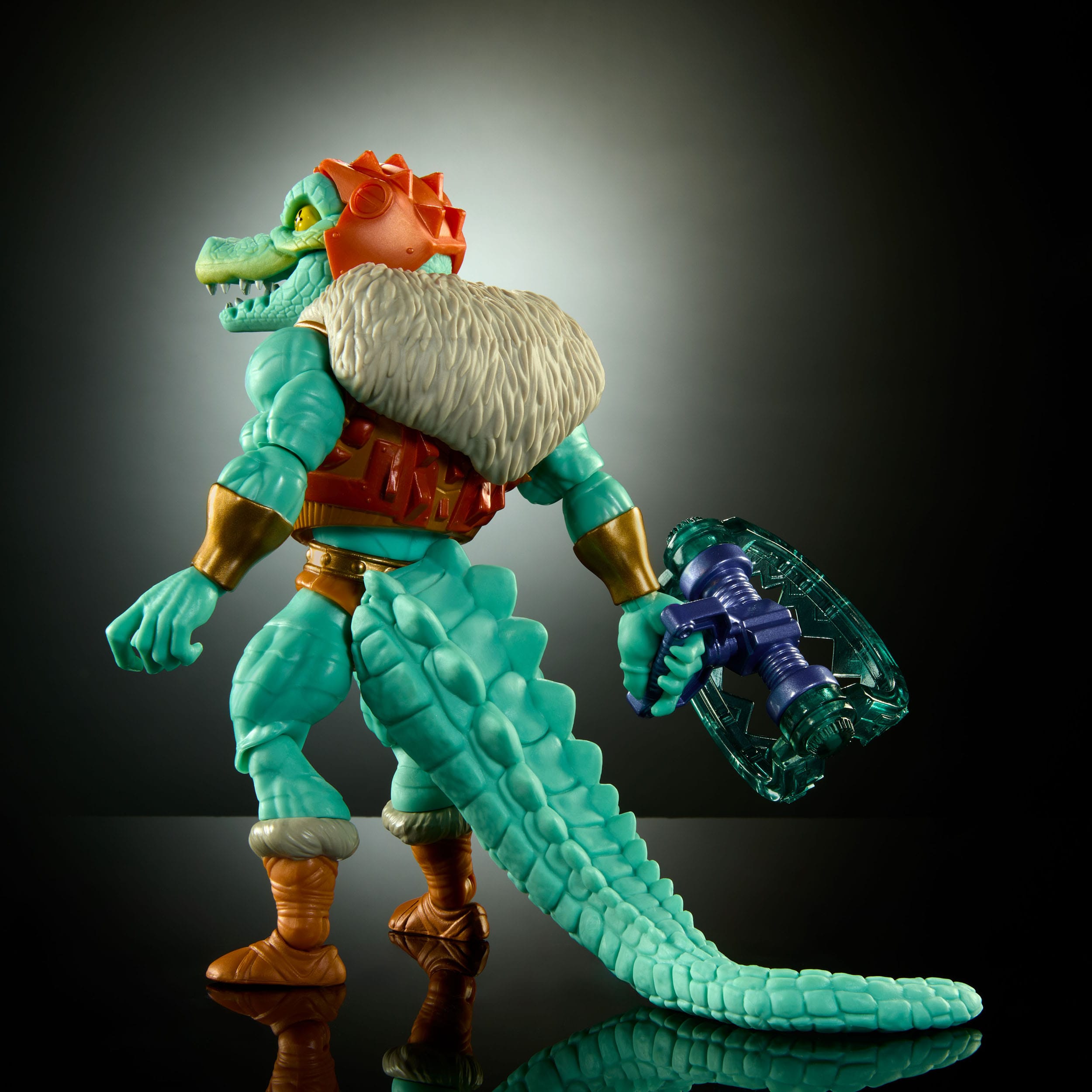 MOTU x TMNT Turtles of Grayskull: Leatherhead-Actionfiguren-Mattel-Mighty Underground