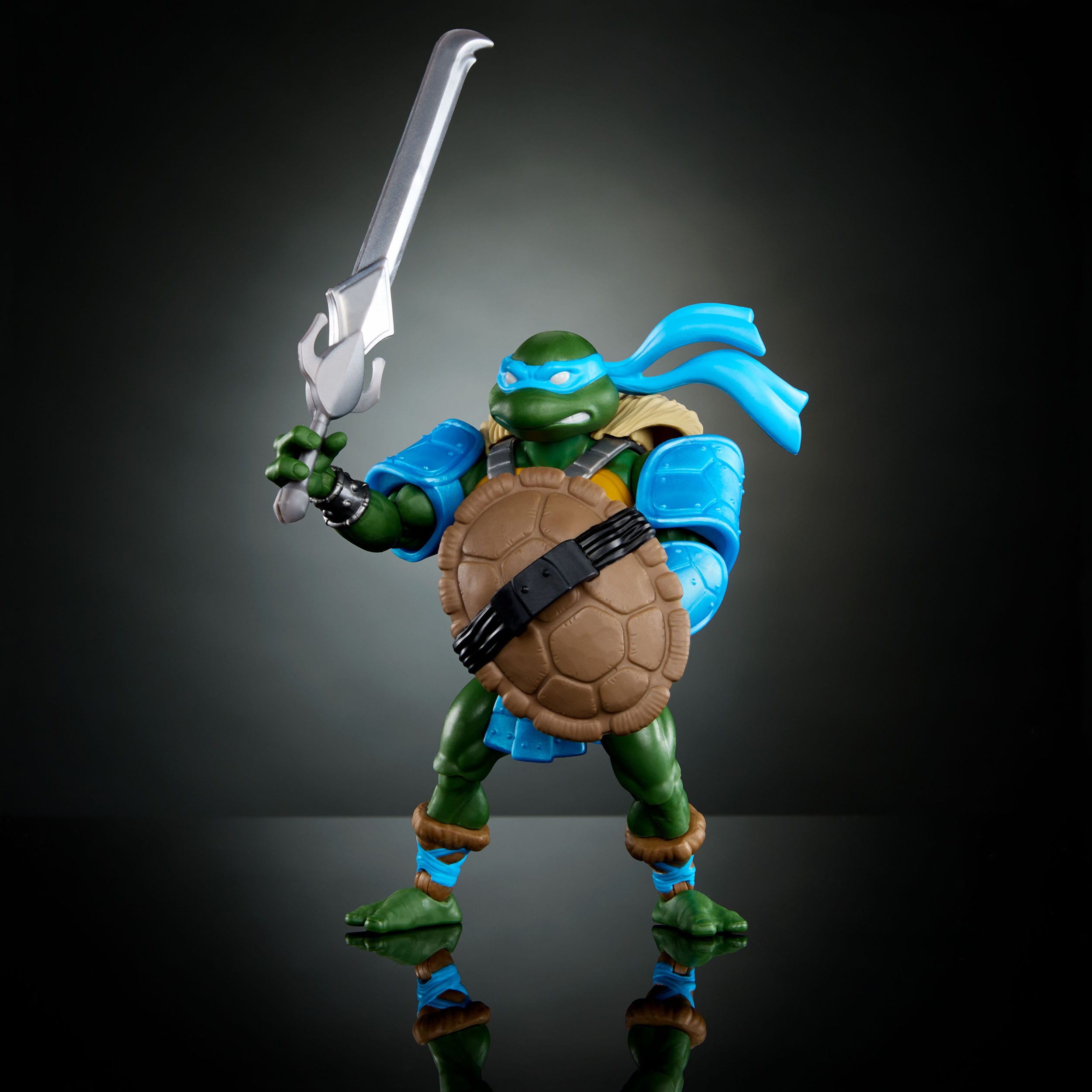 MOTU x TMNT Turtles of Grayskull: Leonardo (US-Karte)-Actionfiguren-Mattel-Mighty Underground