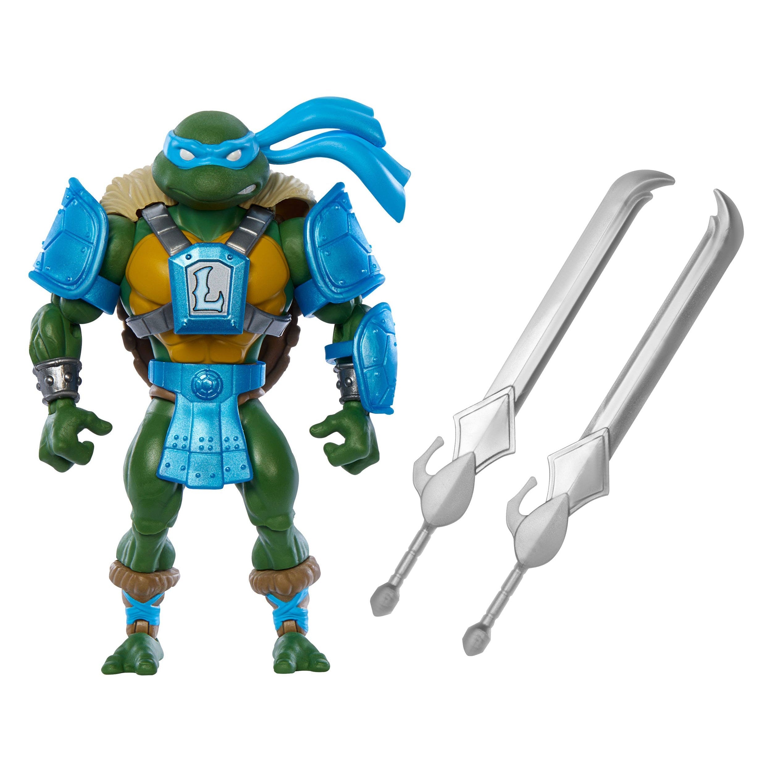 MOTU x TMNT Turtles of Grayskull: Leonardo (US-Karte)-Actionfiguren-Mattel-Mighty Underground