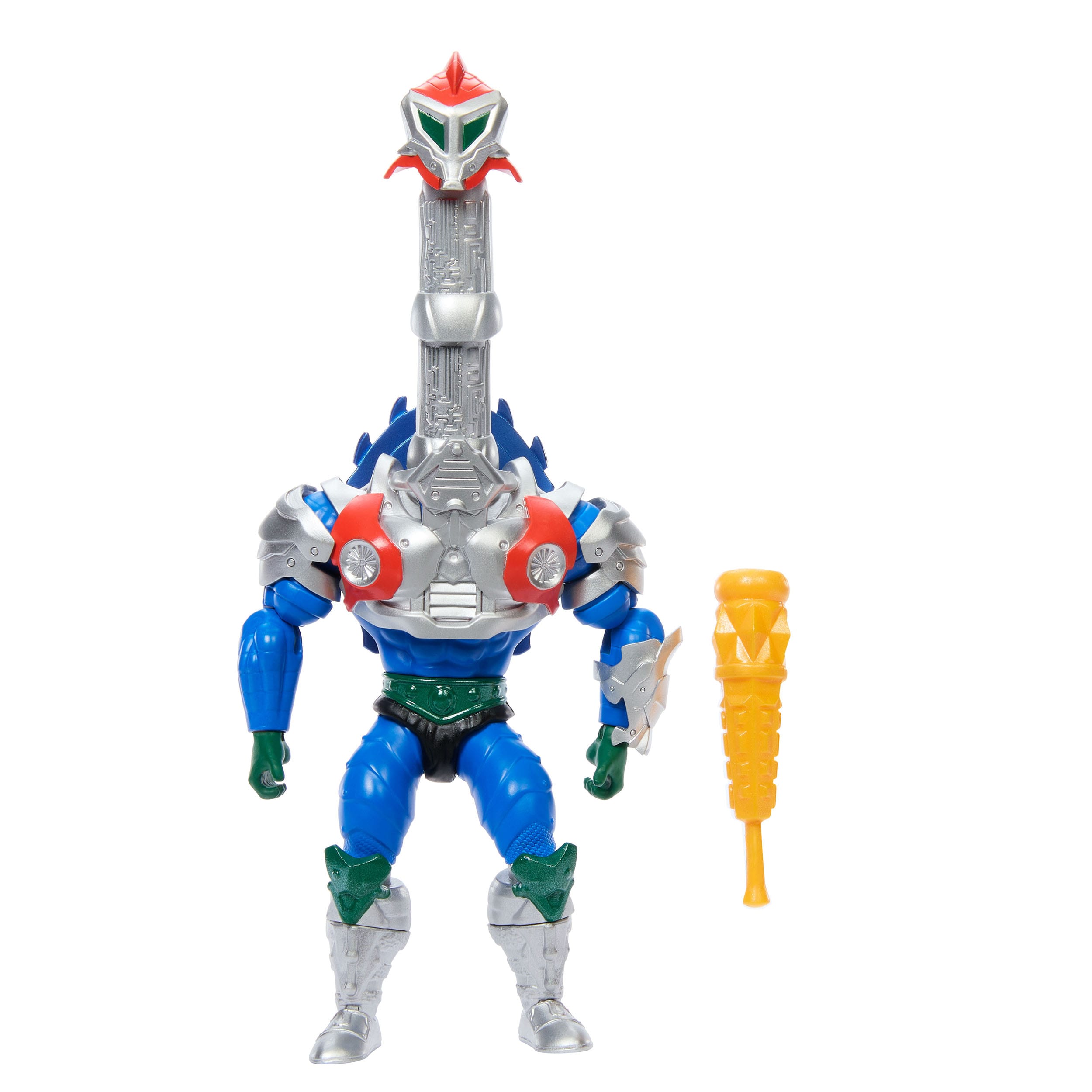 MOTU x TMNT Turtles of Grayskull: Mekaneck (US-Karte)-Actionfiguren-Mattel-Mighty Underground