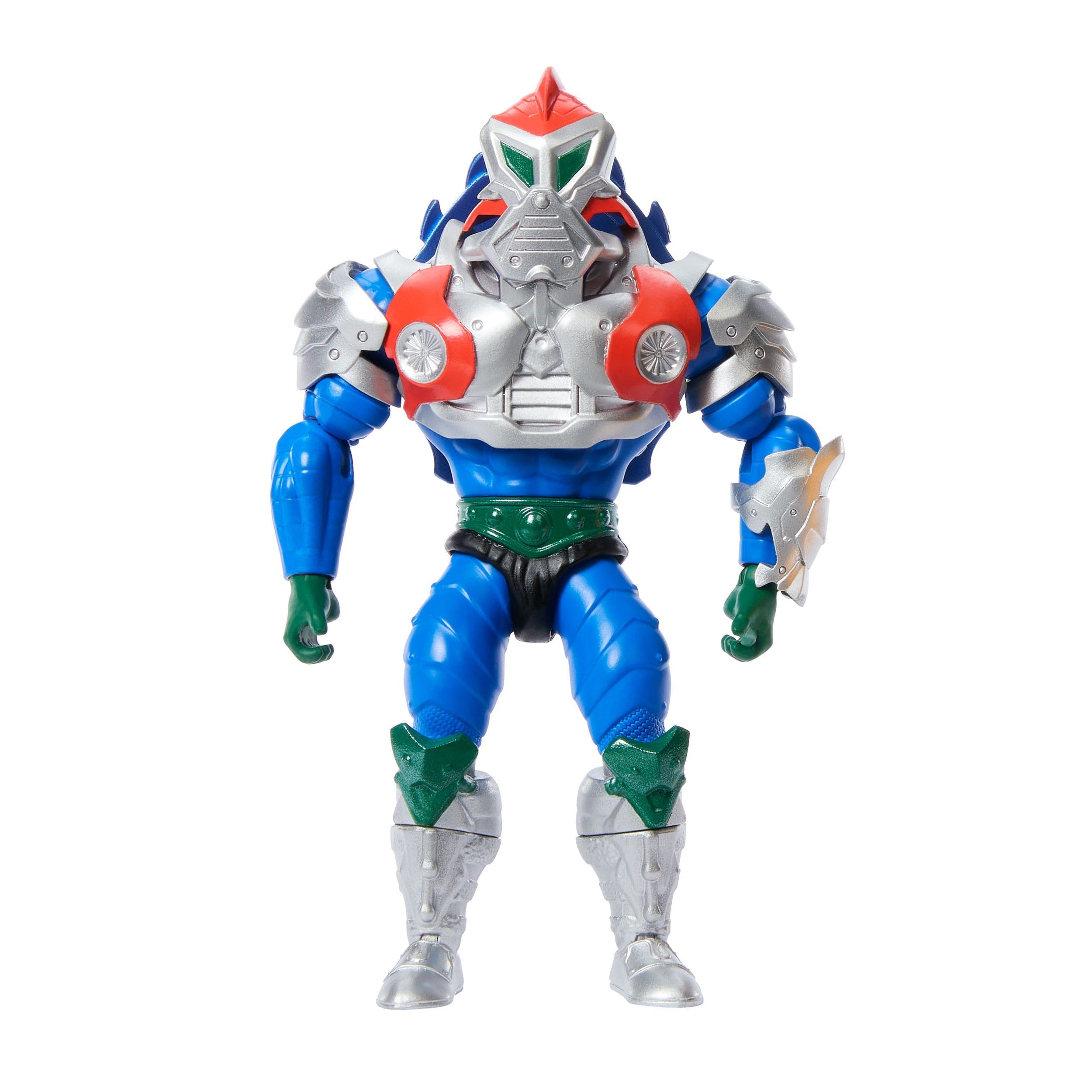 MOTU x TMNT Turtles of Grayskull: Mekaneck (US-Karte)-Actionfiguren-Mattel-Mighty Underground