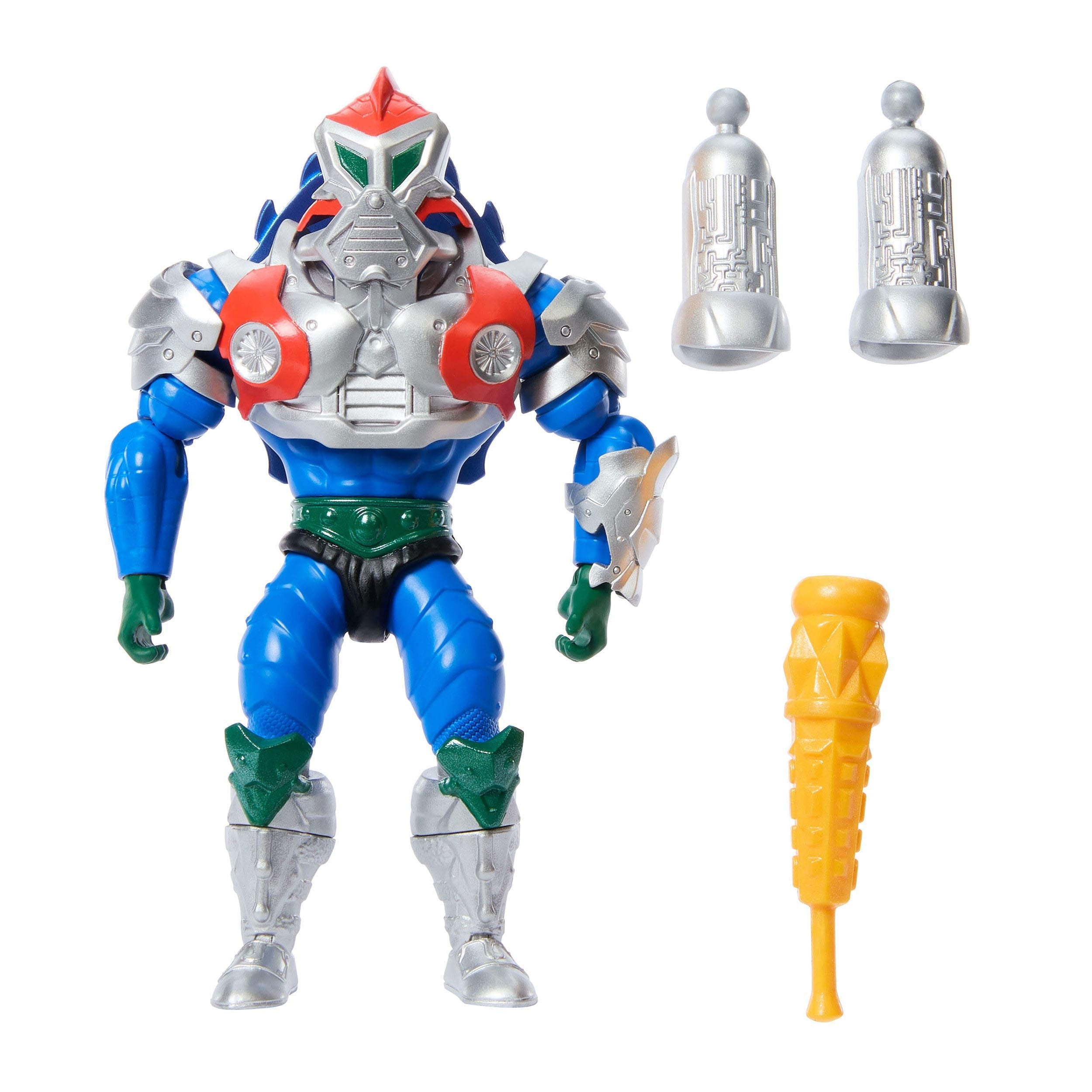 MOTU x TMNT Turtles of Grayskull: Mekaneck (US-Karte)-Actionfiguren-Mattel-Mighty Underground