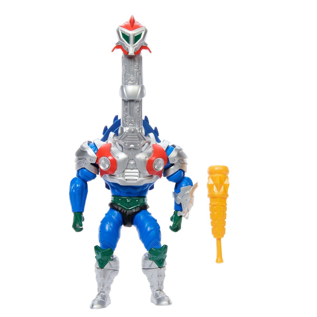 MOTU x TMNT Turtles of Grayskull: Mekaneck (US-Karte)-Actionfiguren-Mattel-Mighty Underground