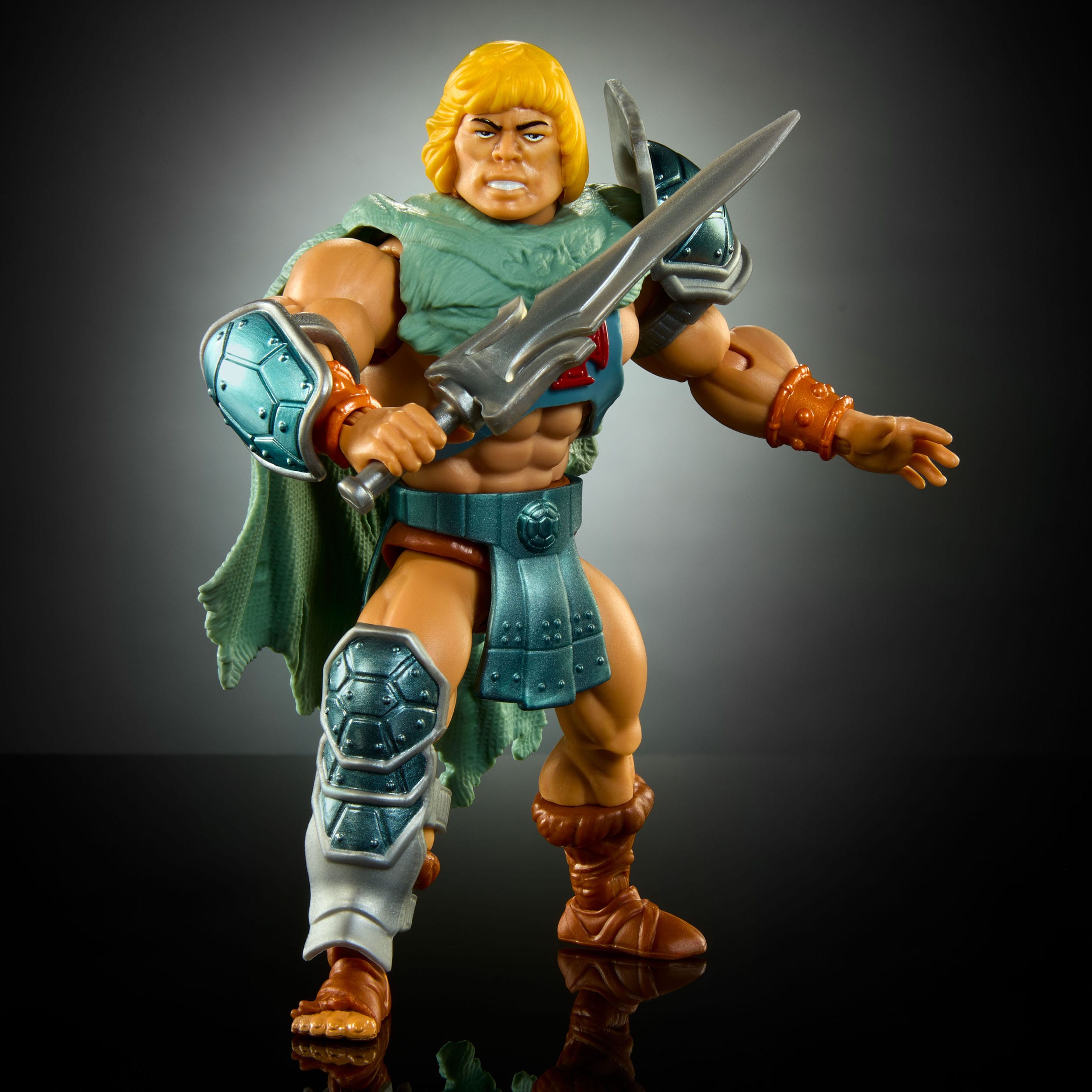 MOTU x TMNT Turtles of Grayskull: Stealth He-Man-Actionfiguren-Mattel-Mighty Underground