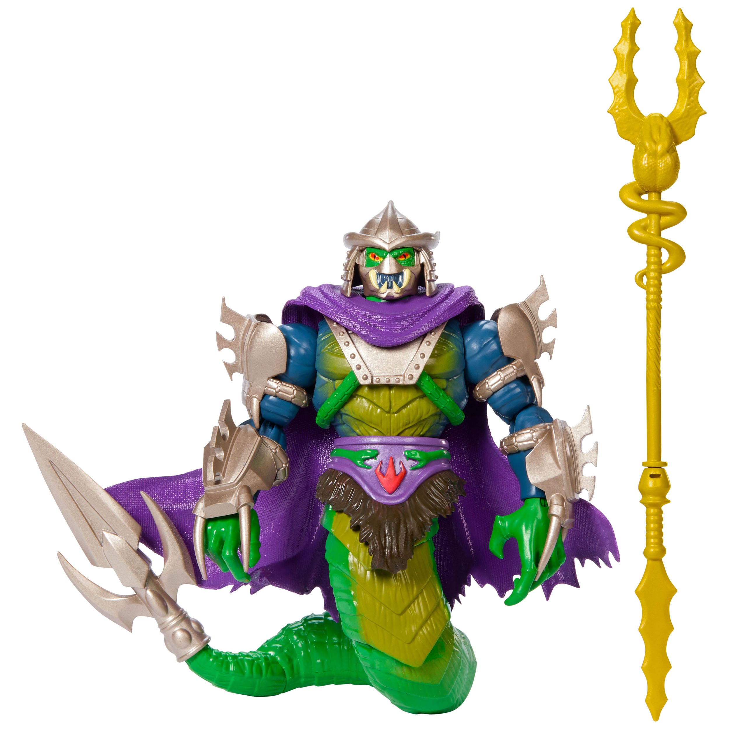 MOTU x TMNT Turtles of Grayskull: Super Shredder (Deluxe)-Actionfiguren-Mattel-Mighty Underground