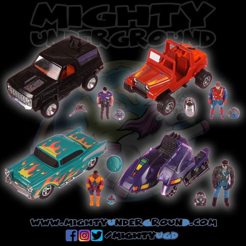 M.A.S.K.: SSC (Stealth Submarine Cycle) (Piranha)-Actionfiguren-The Loyal Subjects-Mighty Underground