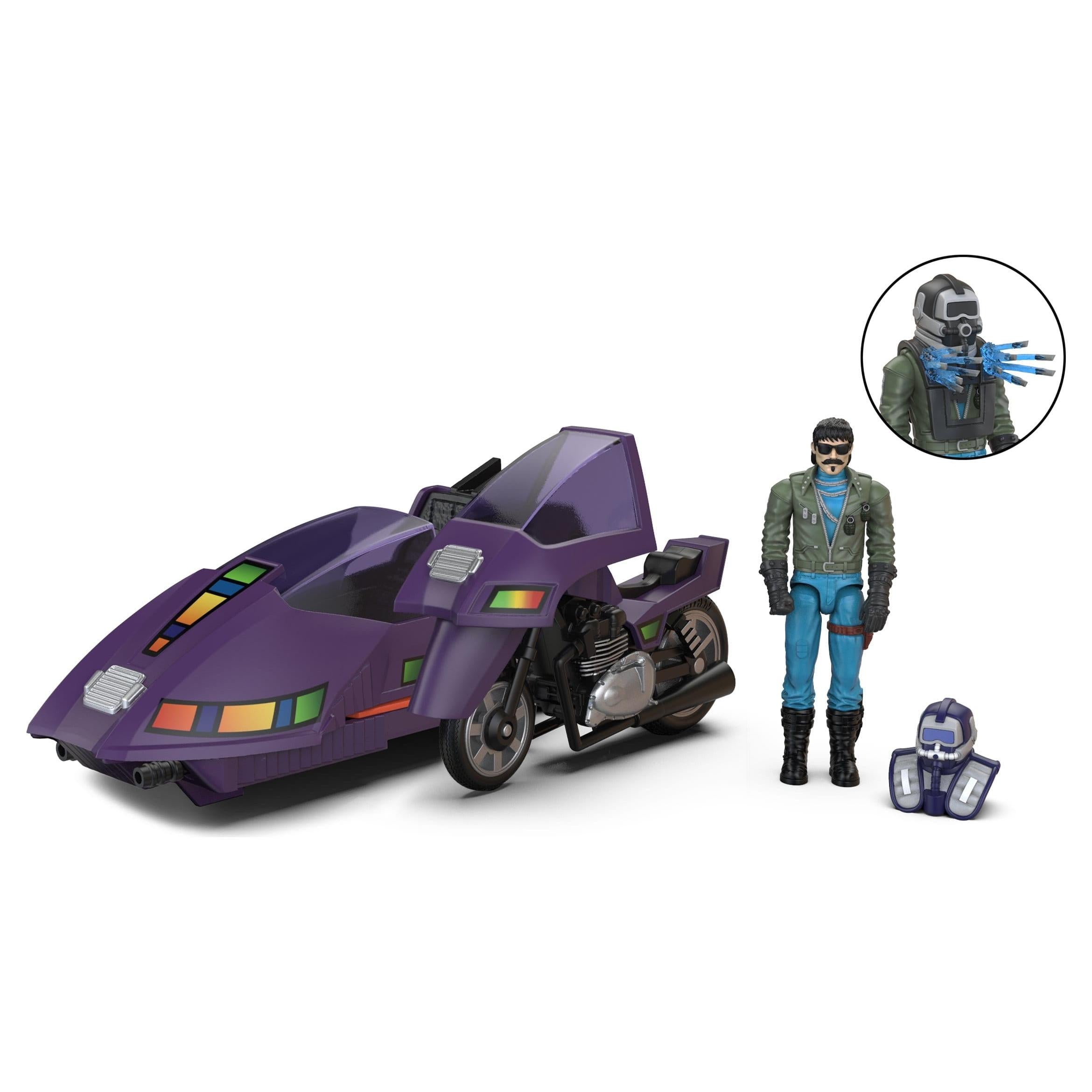 M.A.S.K.: SSC (Stealth Submarine Cycle) (Piranha)-Actionfiguren-The Loyal Subjects-Mighty Underground