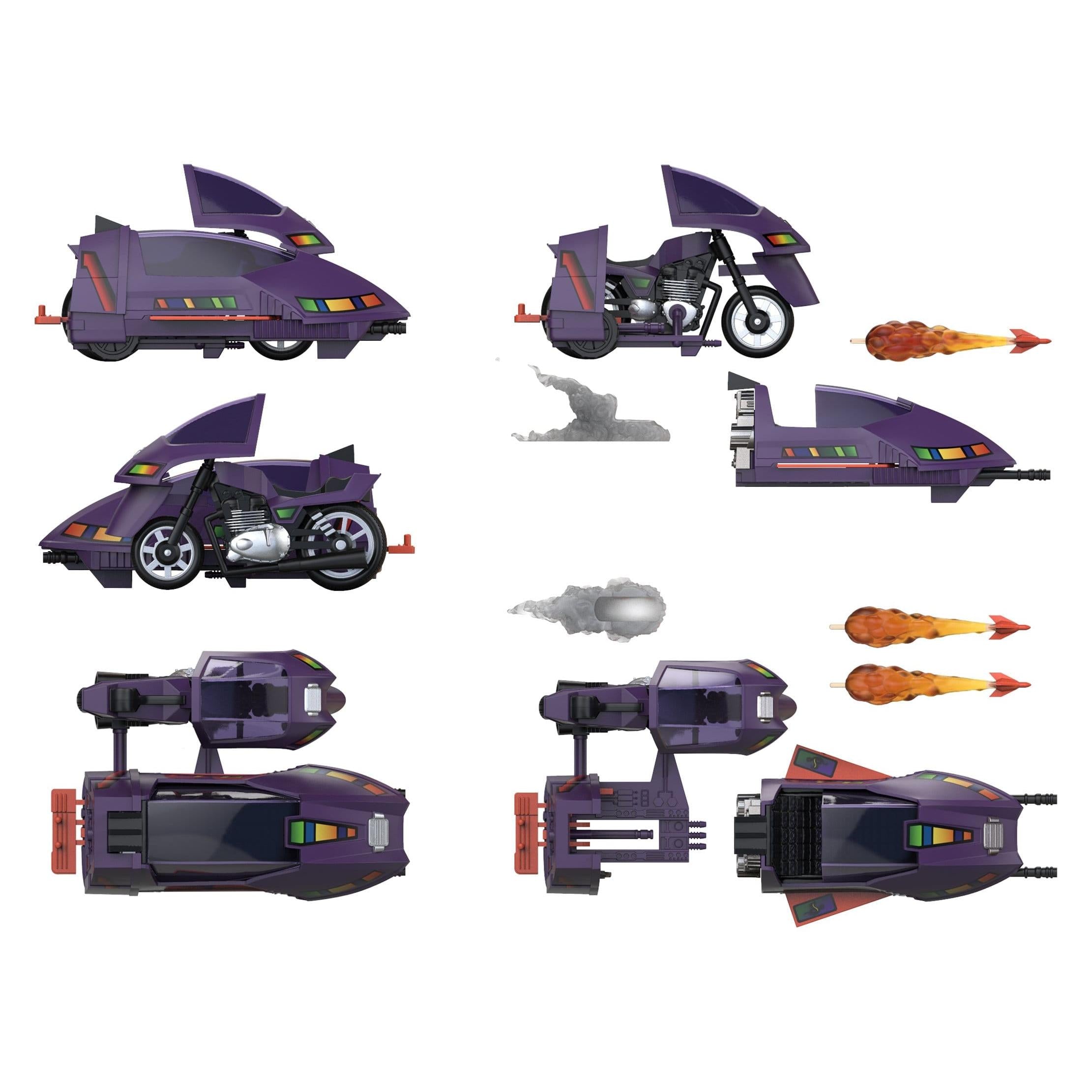 M.A.S.K.: SSC (Stealth Submarine Cycle) (Piranha)-Actionfiguren-The Loyal Subjects-Mighty Underground