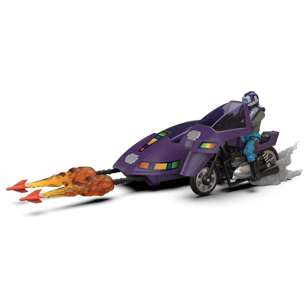 M.A.S.K.: SSC (Stealth Submarine Cycle) (Piranha)-Actionfiguren-The Loyal Subjects-Mighty Underground
