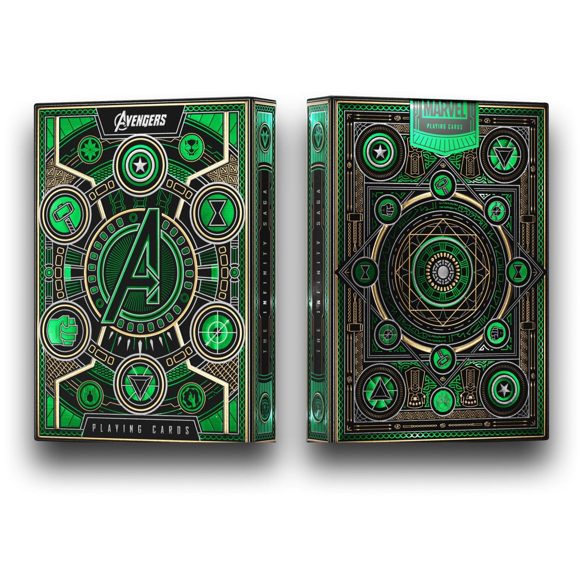 Marvel: Avengers - The Infinity Saga - Green Version - Spielkarten-Merchandise-Theory11-Mighty Underground