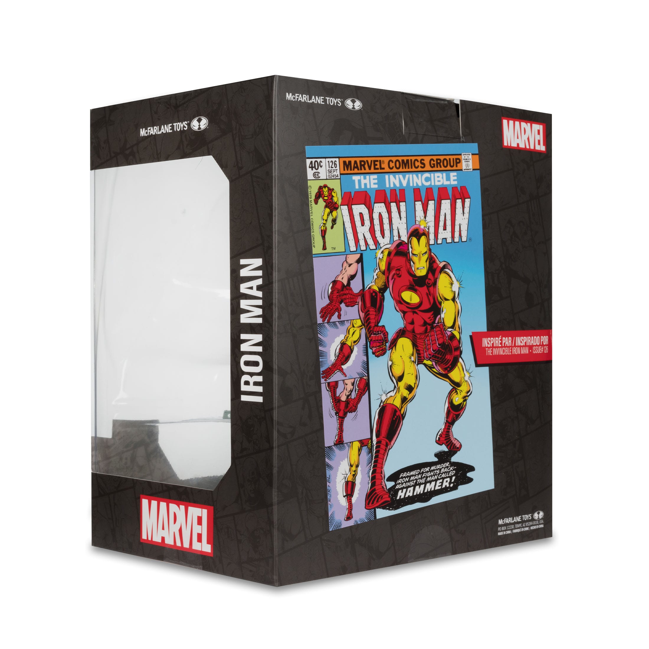 Marvel Collection: Iron Man (The Invincible Iron Man #126) - 1:10 Statue-Statue-McFarlane Toys-Mighty Underground