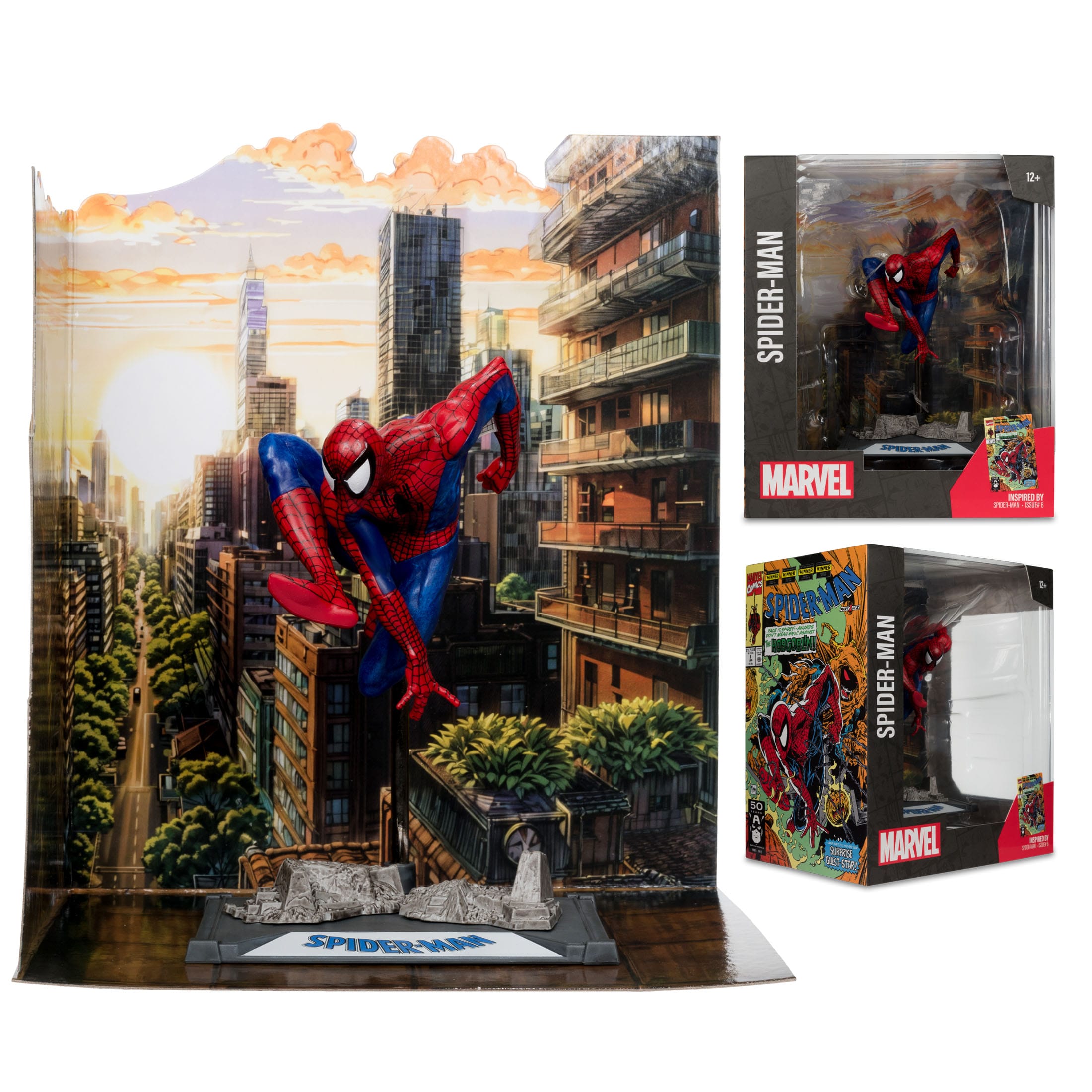 Marvel Collection: Spider-Man (Spider-Man #6) - 1:10 Statue-Statue-McFarlane Toys-Mighty Underground