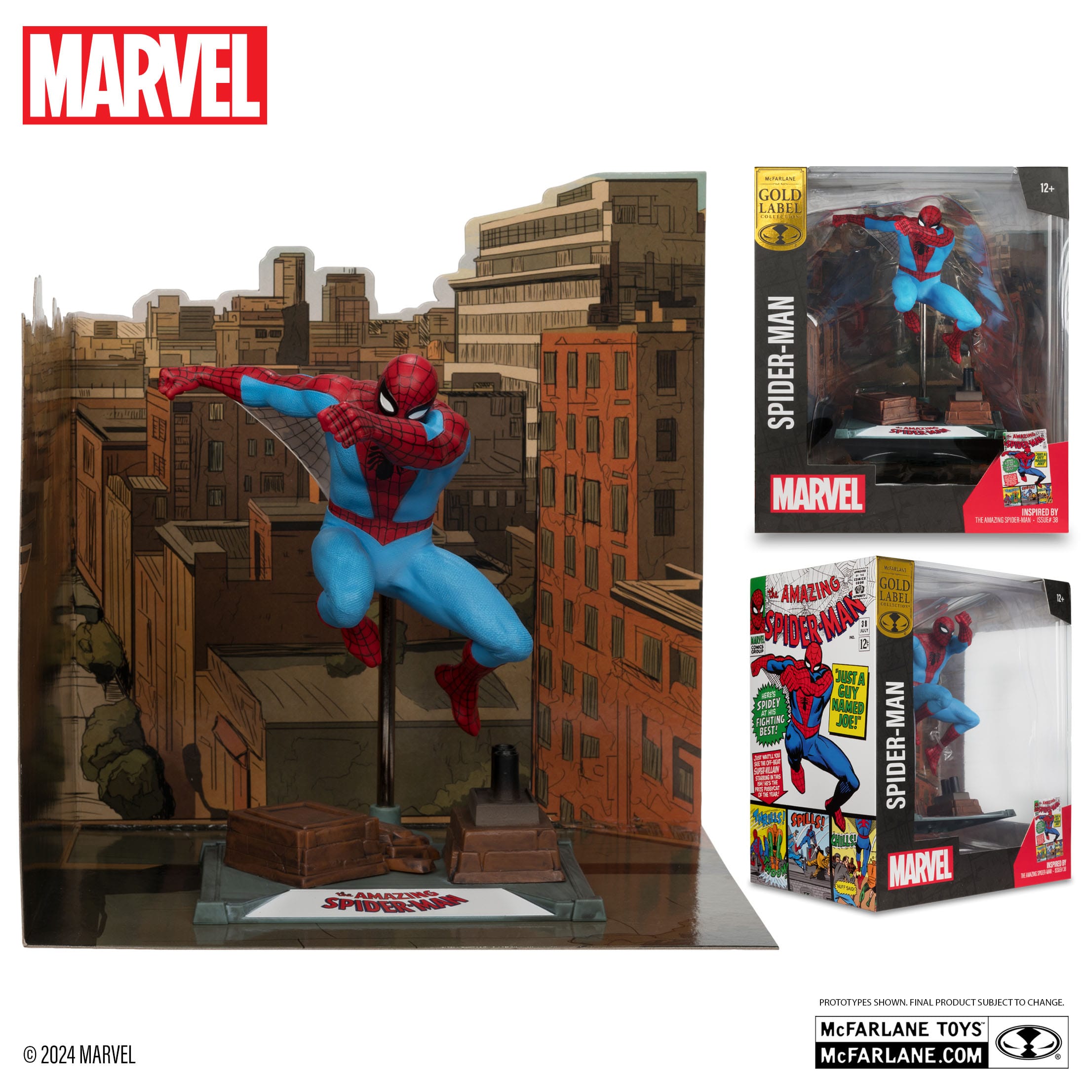 Marvel Collection: Spider-Man (The Amazing Spider-Man #38) - 1:10 Statue-Statue-McFarlane Toys-Mighty Underground