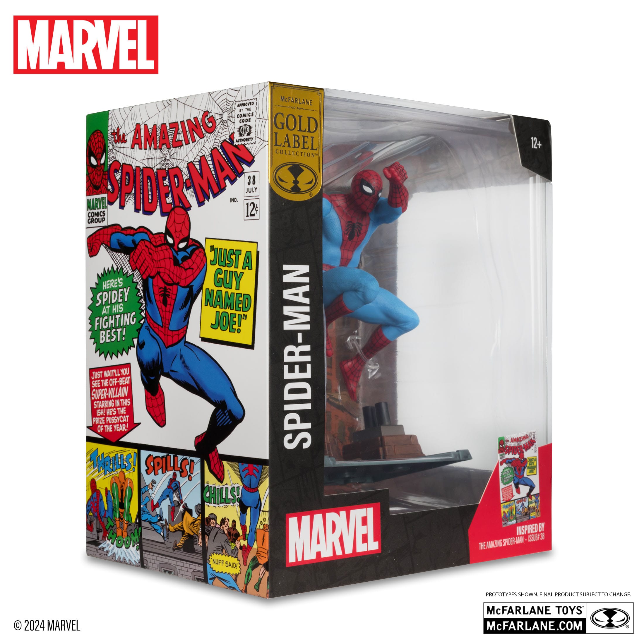 Marvel Collection: Spider-Man (The Amazing Spider-Man #38) - 1:10 Statue-Statue-McFarlane Toys-Mighty Underground