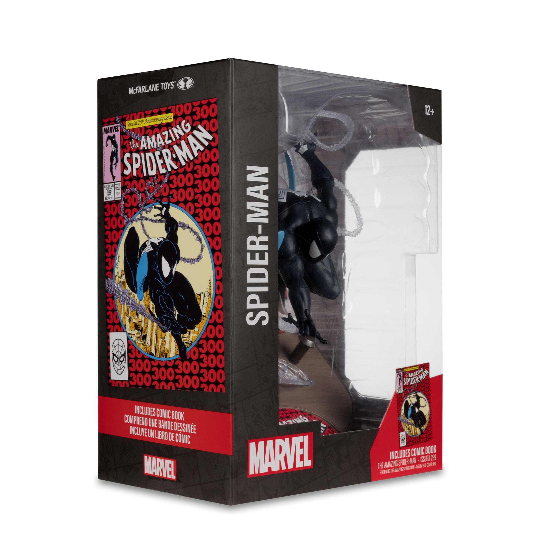 Marvel Collection: The Amazing Spider-Man #300 - 30 cm Statue-Statue-McFarlane Toys-Mighty Underground