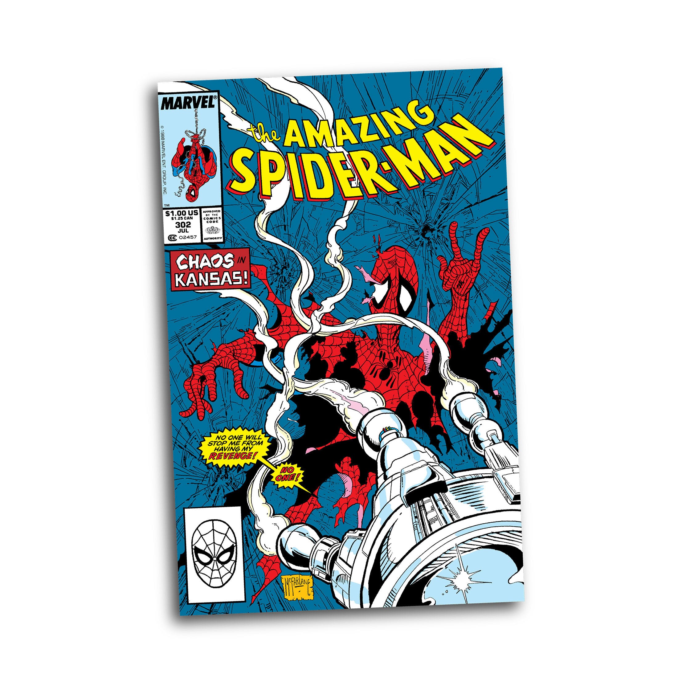 Marvel Collection: The Amazing Spider-Man #301 - 30 cm Statue-Statue-McFarlane Toys-Mighty Underground