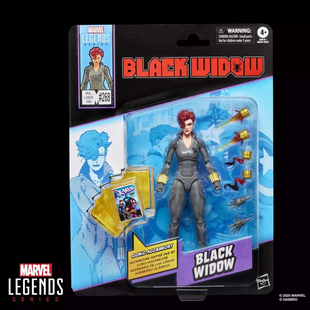 Marvel Legends: Black Widow (Mini Comics)-Actionfiguren-Hasbro-Mighty Underground