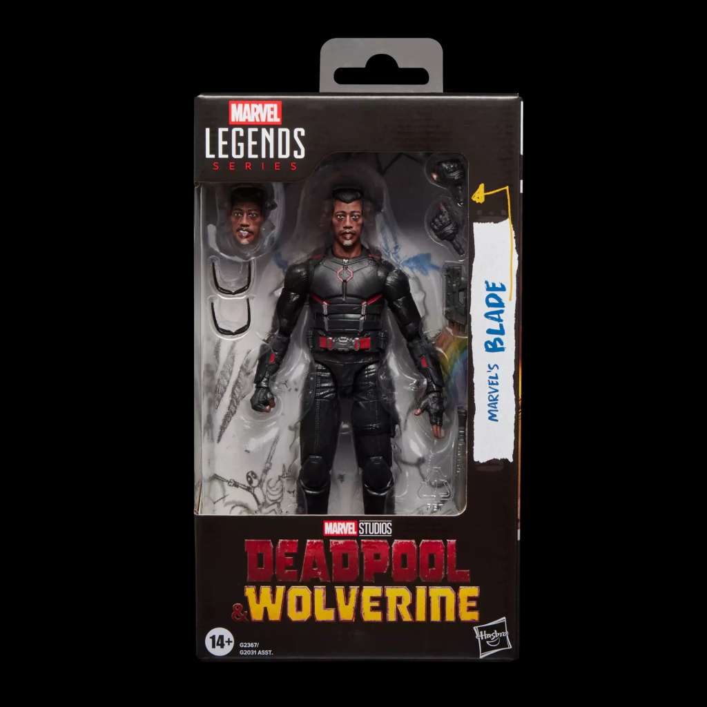 Marvel Legends: Blade (Deadpool & Wolverine)-Actionfiguren-Hasbro-Mighty Underground
