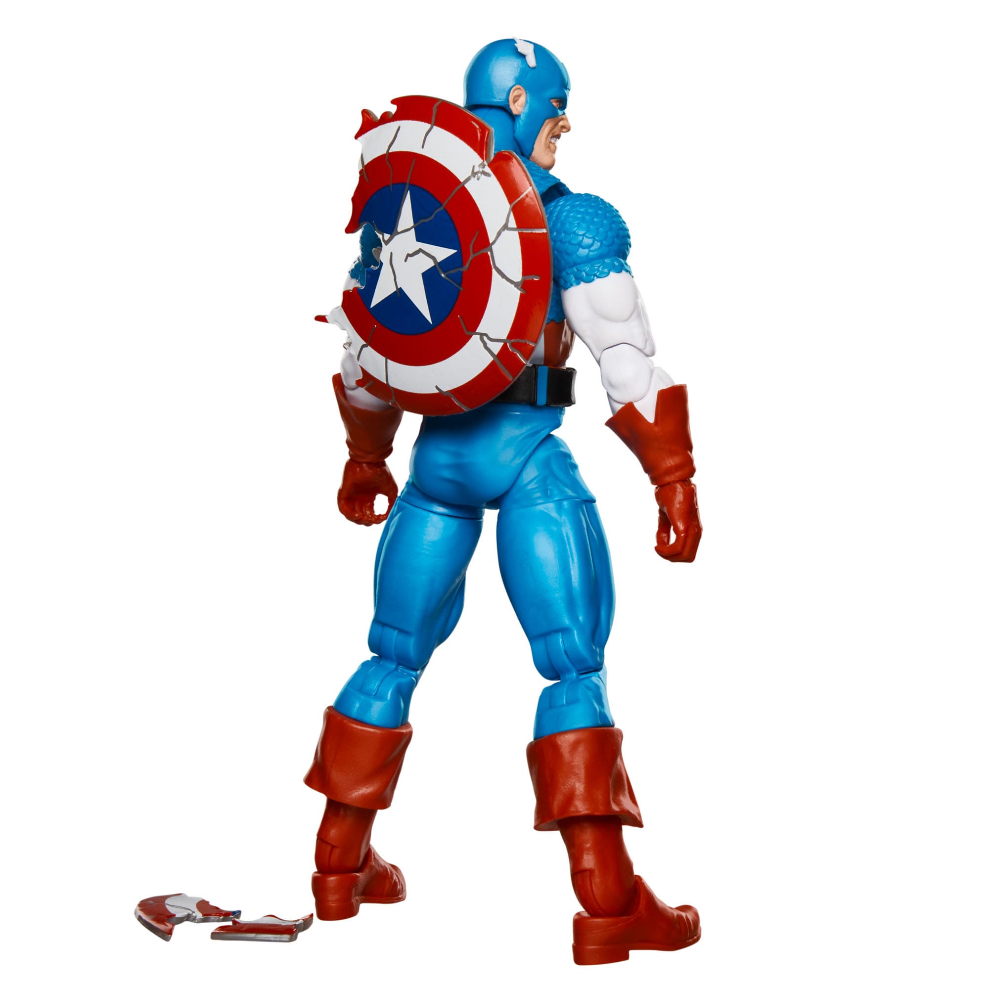 Marvel Legends: Captain America (Secret Wars, Retro)-Actionfiguren-Hasbro-Mighty Underground