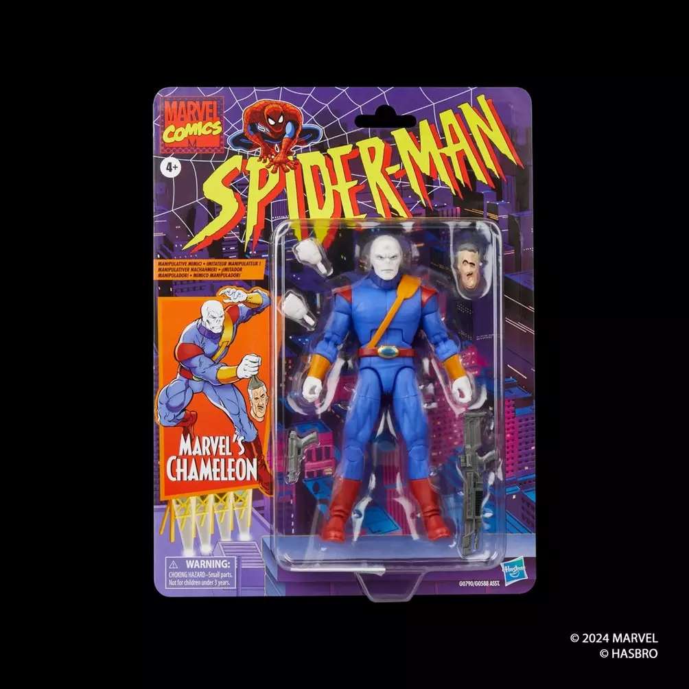 Marvel Legends: Chameleon (Spider-Man)-Actionfiguren-Hasbro-Mighty Underground
