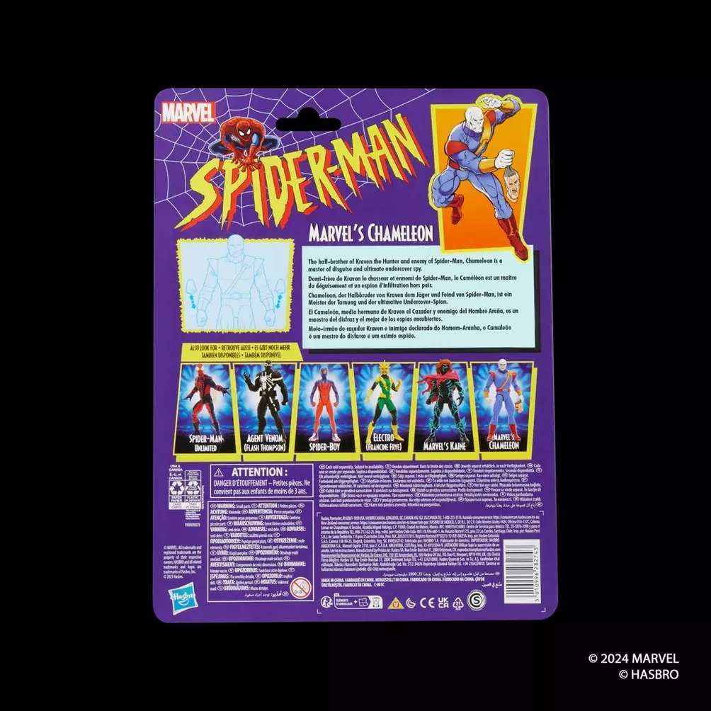 Marvel Legends: Chameleon (Spider-Man)-Actionfiguren-Hasbro-Mighty Underground