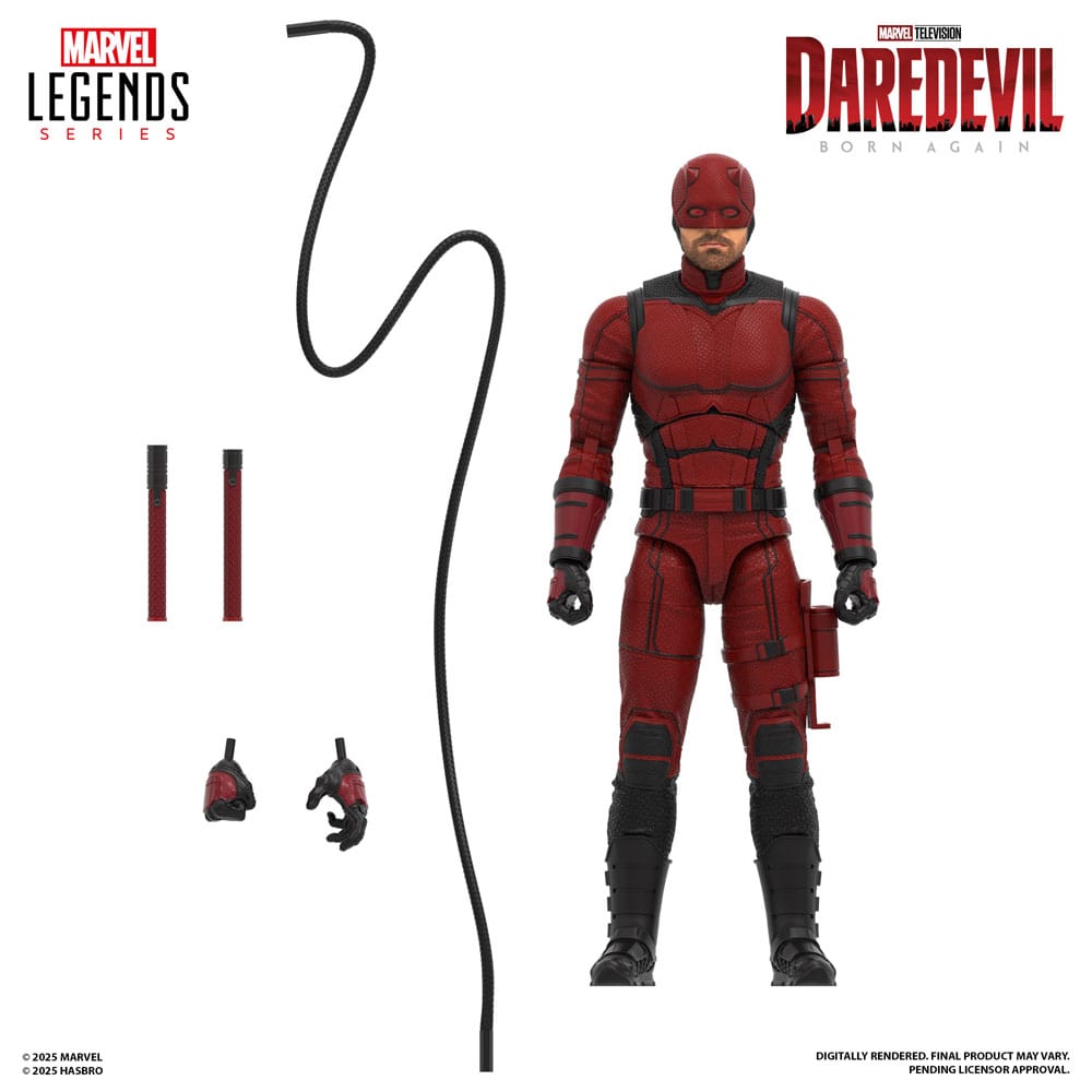 Marvel Legends: Daredevil (Born Again)-Actionfiguren-Hasbro-Mighty Underground