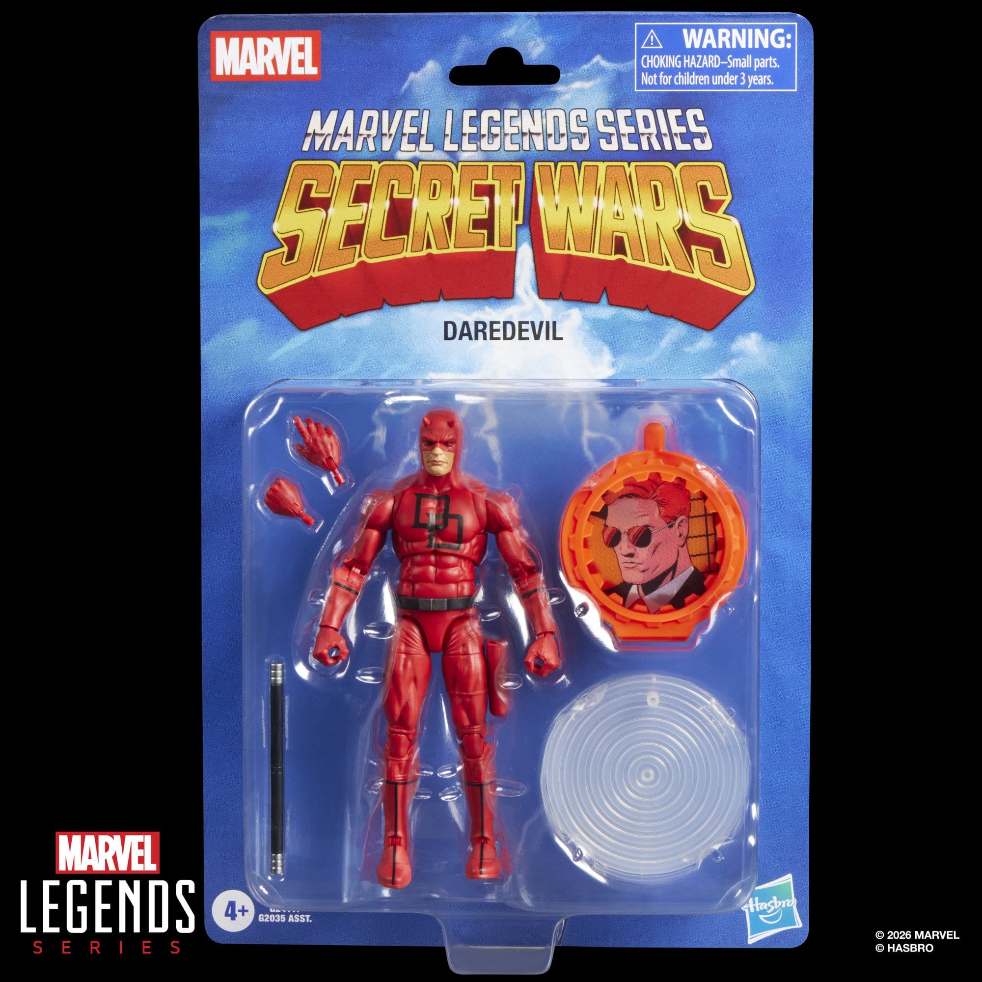 Marvel Legends: Daredevil (Secret Wars)-Actionfiguren-Hasbro-Mighty Underground
