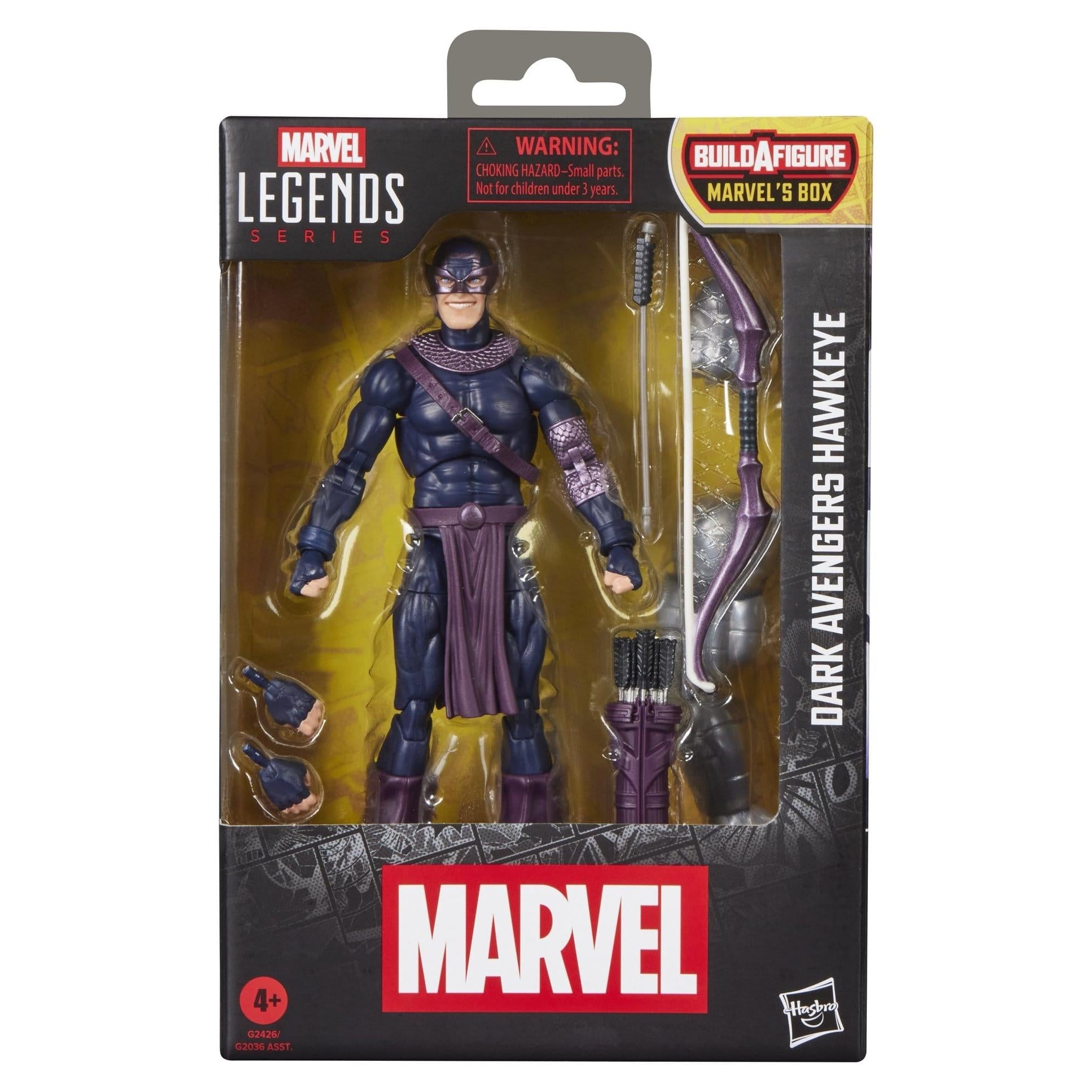Marvel Legends: Dark Avengers Hawkeye (BAF: Marvel's Box)-Actionfiguren-Hasbro-Mighty Underground