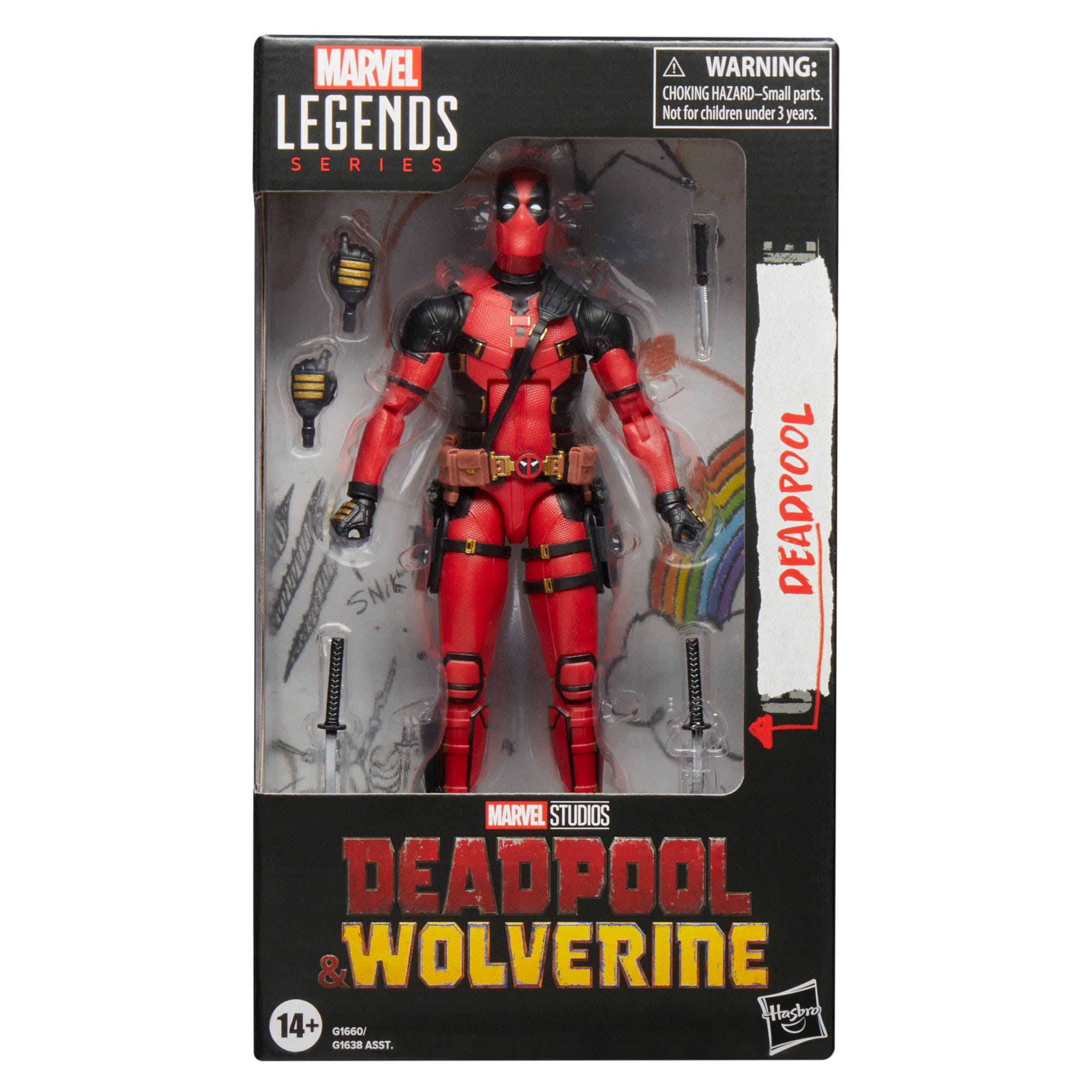 Marvel Legends: Deadpool (Deadpool & Wolverine)-Actionfiguren-Hasbro-Mighty Underground
