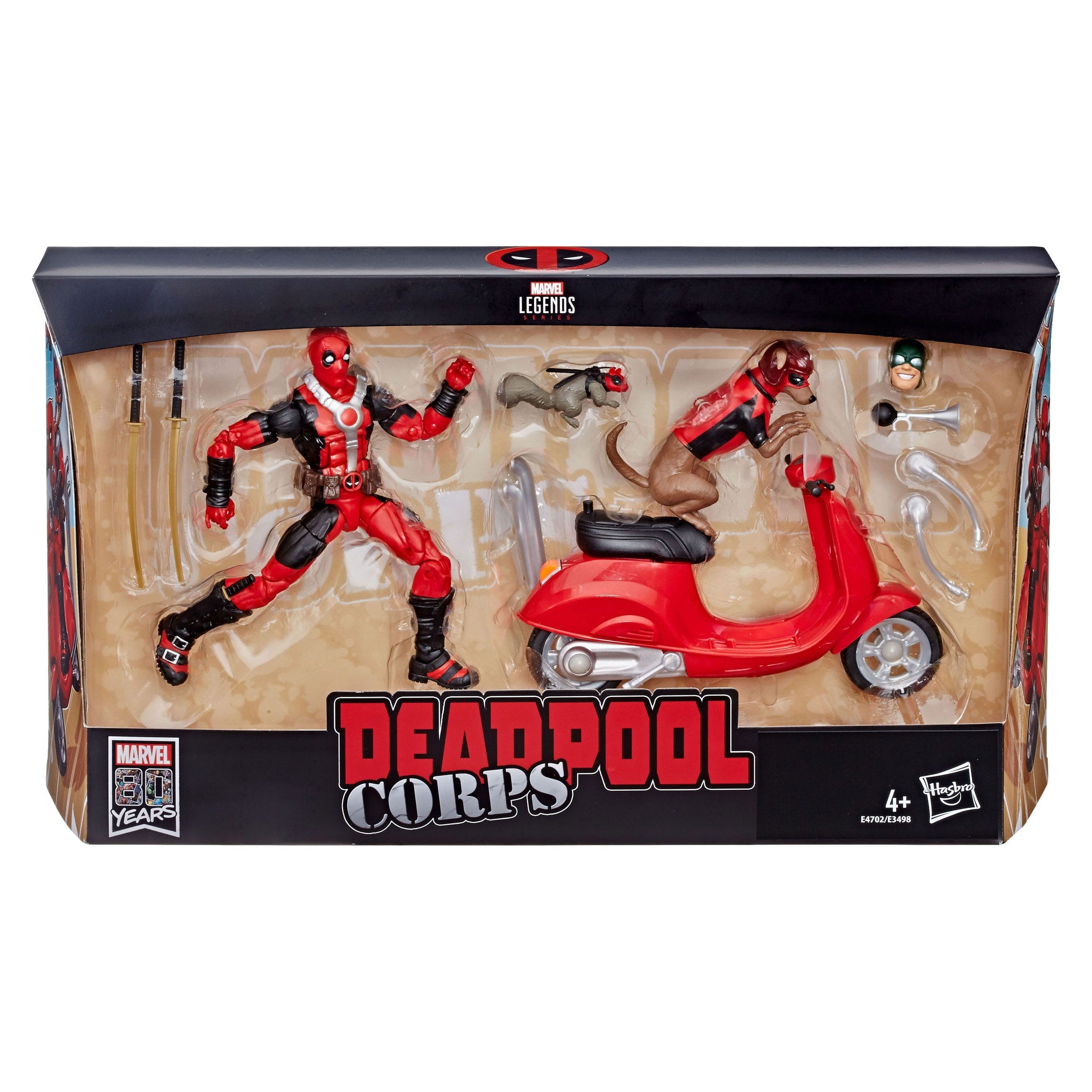 Marvel Legends: Deadpool with Scooter-Actionfiguren-Hasbro-Mighty Underground