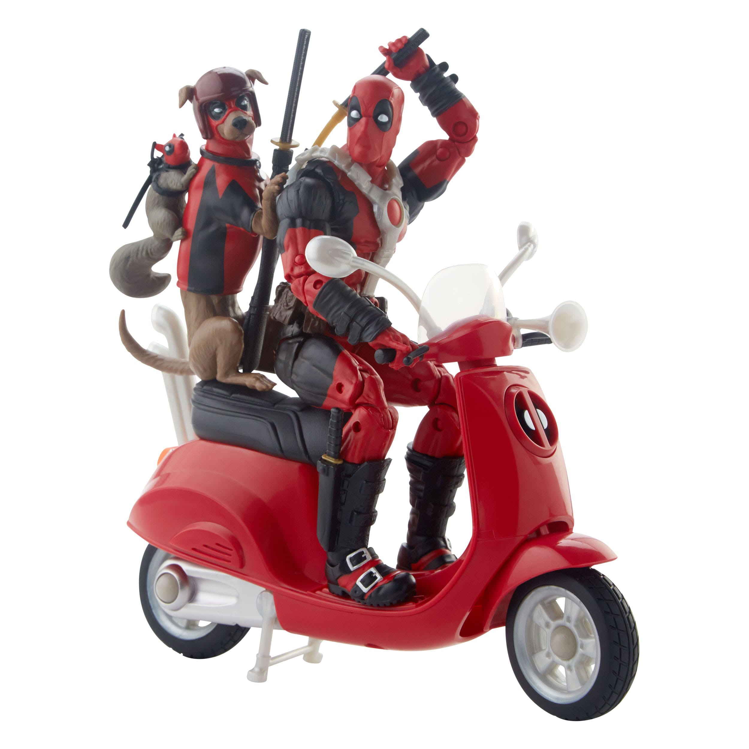 Marvel Legends: Deadpool with Scooter-Actionfiguren-Hasbro-Mighty Underground