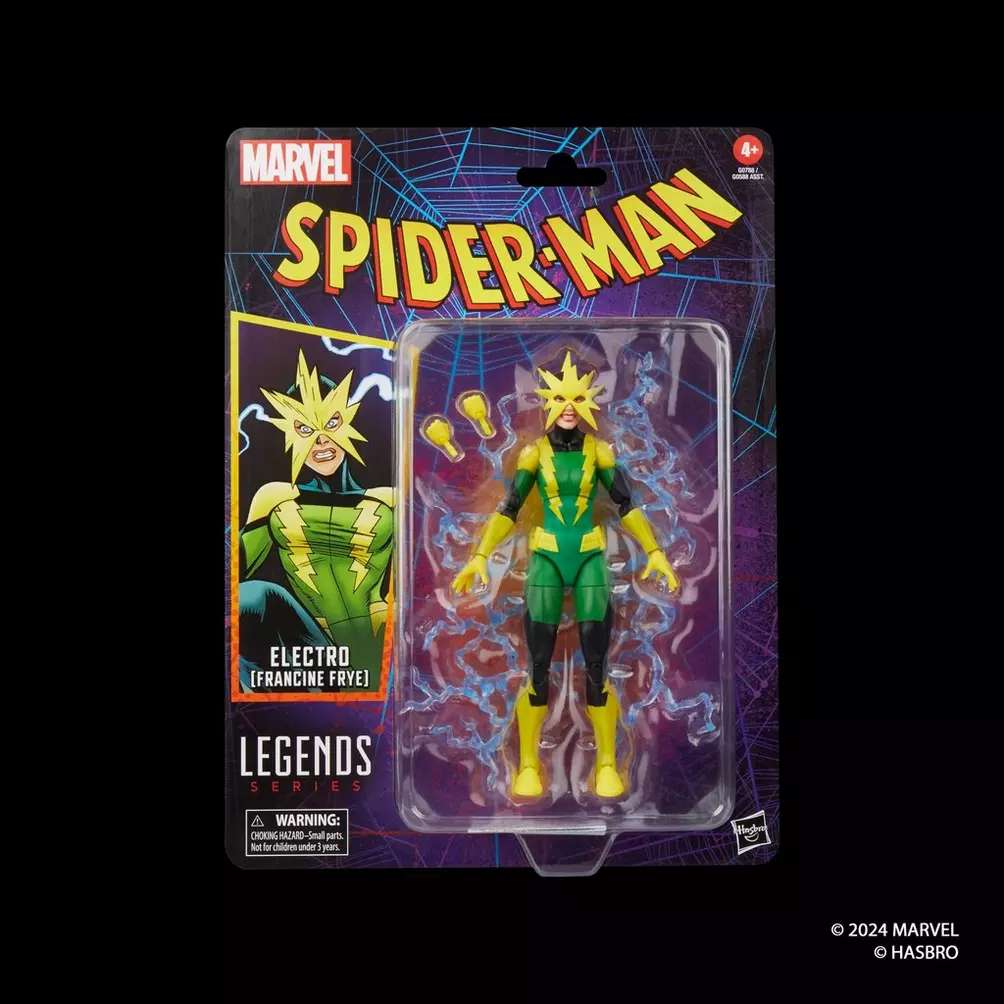 Marvel Legends: Electro (Spider-Man)-Actionfiguren-Hasbro-Mighty Underground