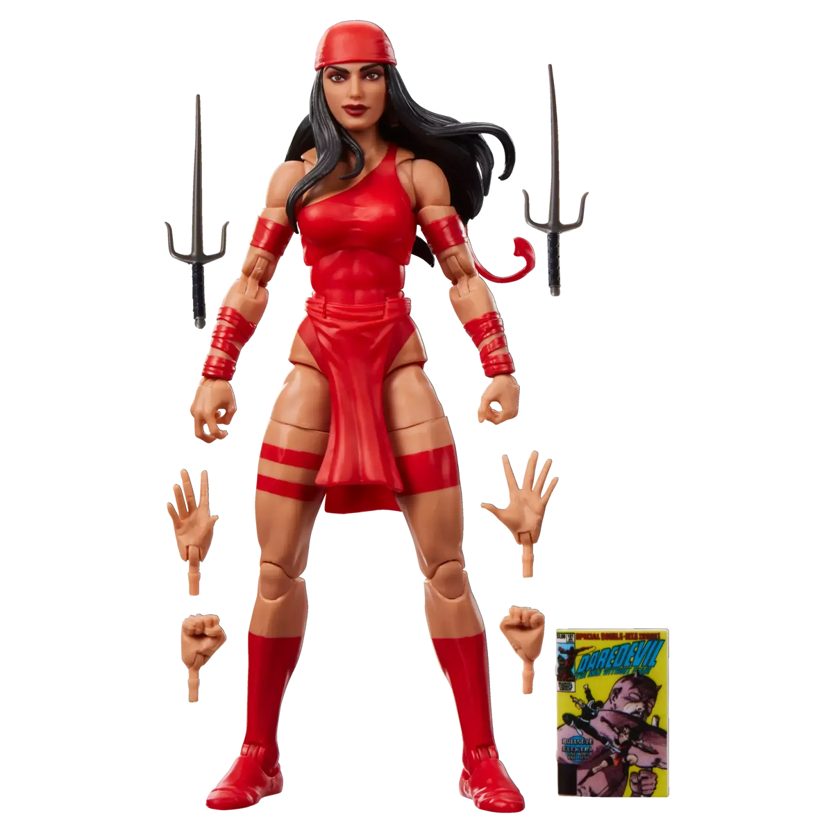 Marvel Legends: Elektra (Mini Comics)-Actionfiguren-Hasbro-Mighty Underground