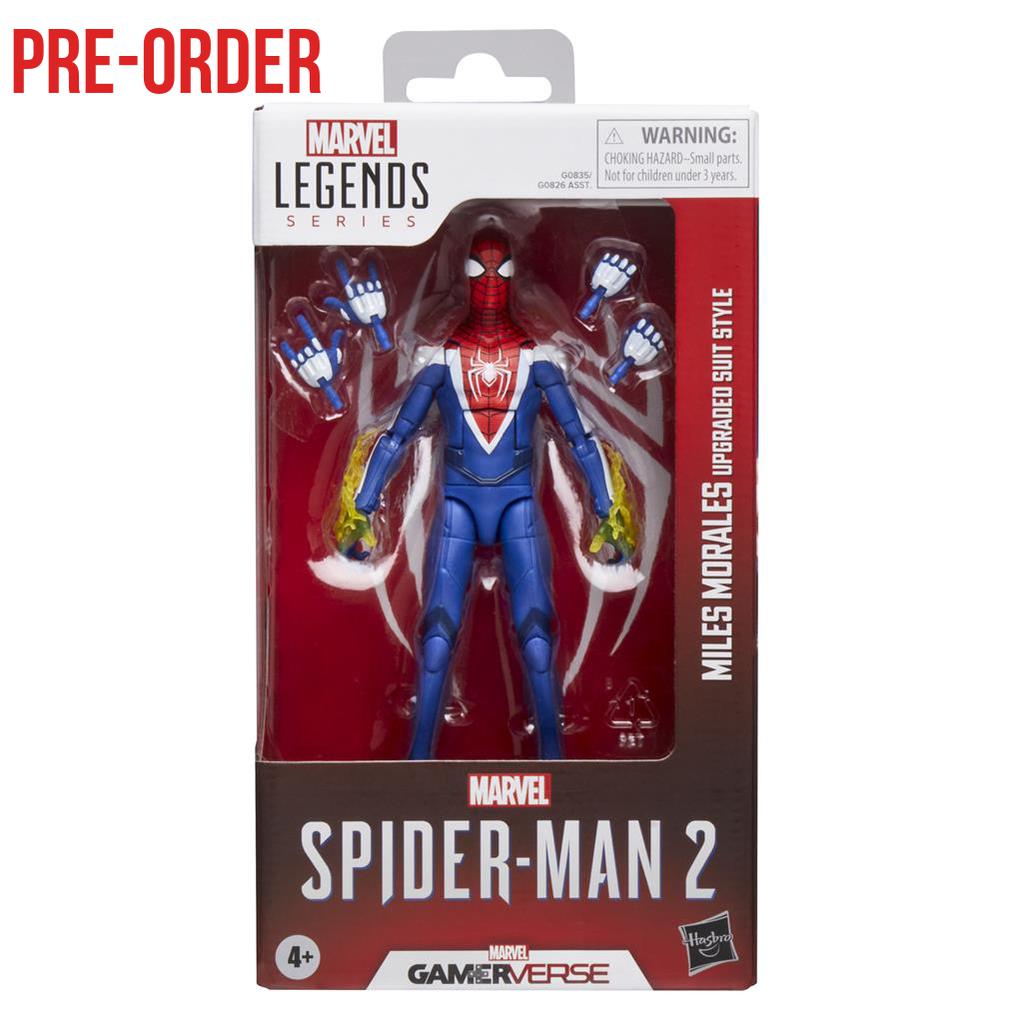 Marvel Legends Gamerverse: Miles Morales Upgraded Suit (Spider-Man 2)-Actionfiguren-Hasbro-Mighty Underground
