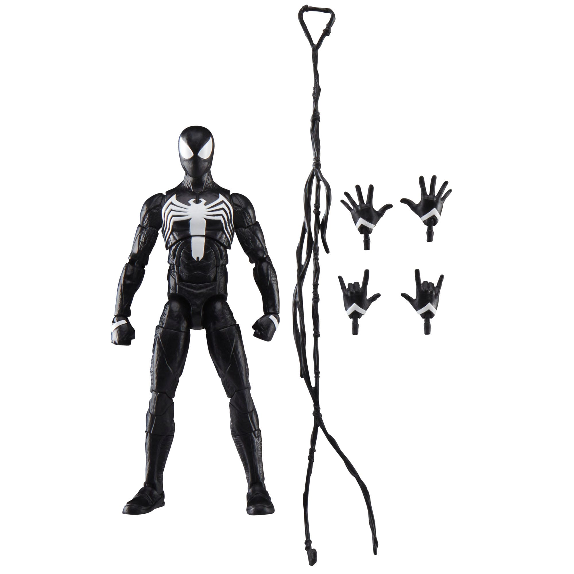 Marvel Legends Gamerverse: Peter Parker Black Suit (Spider-Man 2)-Actionfiguren-Hasbro-Mighty Underground