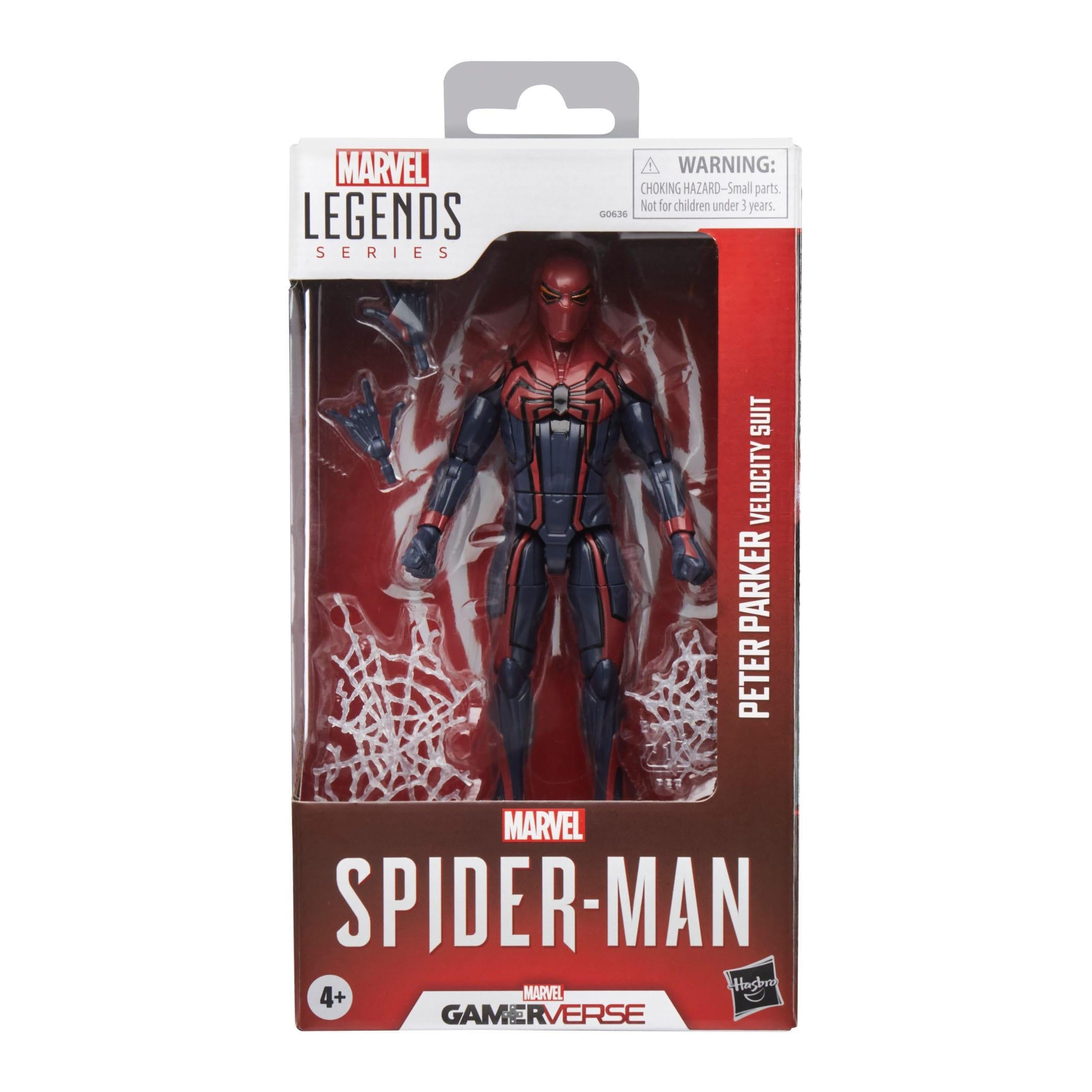 Marvel Legends Gamerverse: Peter Parker Velocity Suit (Spider-Man)-Actionfiguren-Hasbro-Mighty Underground