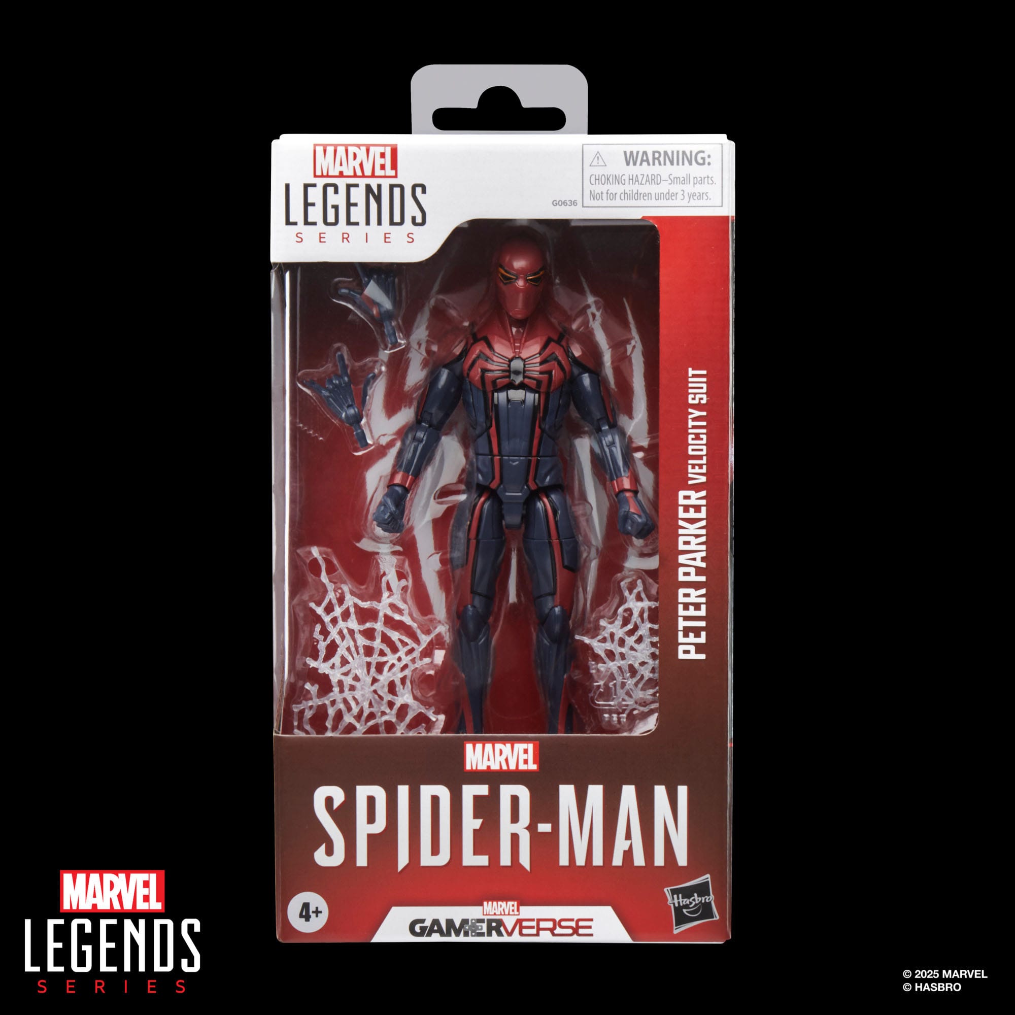 Marvel Legends Gamerverse: Peter Parker Velocity Suit (Spider-Man)-Actionfiguren-Hasbro-Mighty Underground
