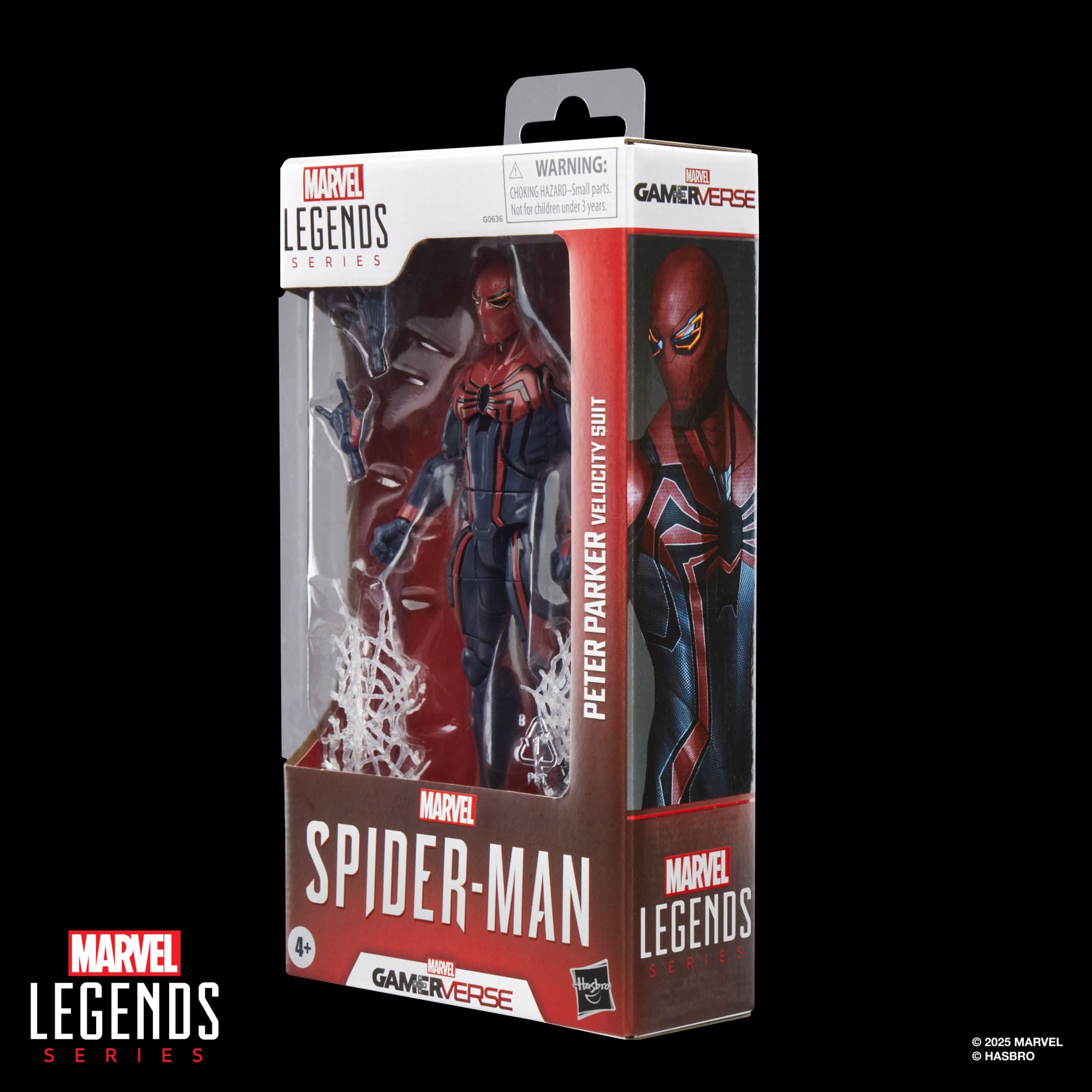 Marvel Legends Gamerverse: Peter Parker Velocity Suit (Spider-Man)-Actionfiguren-Hasbro-Mighty Underground