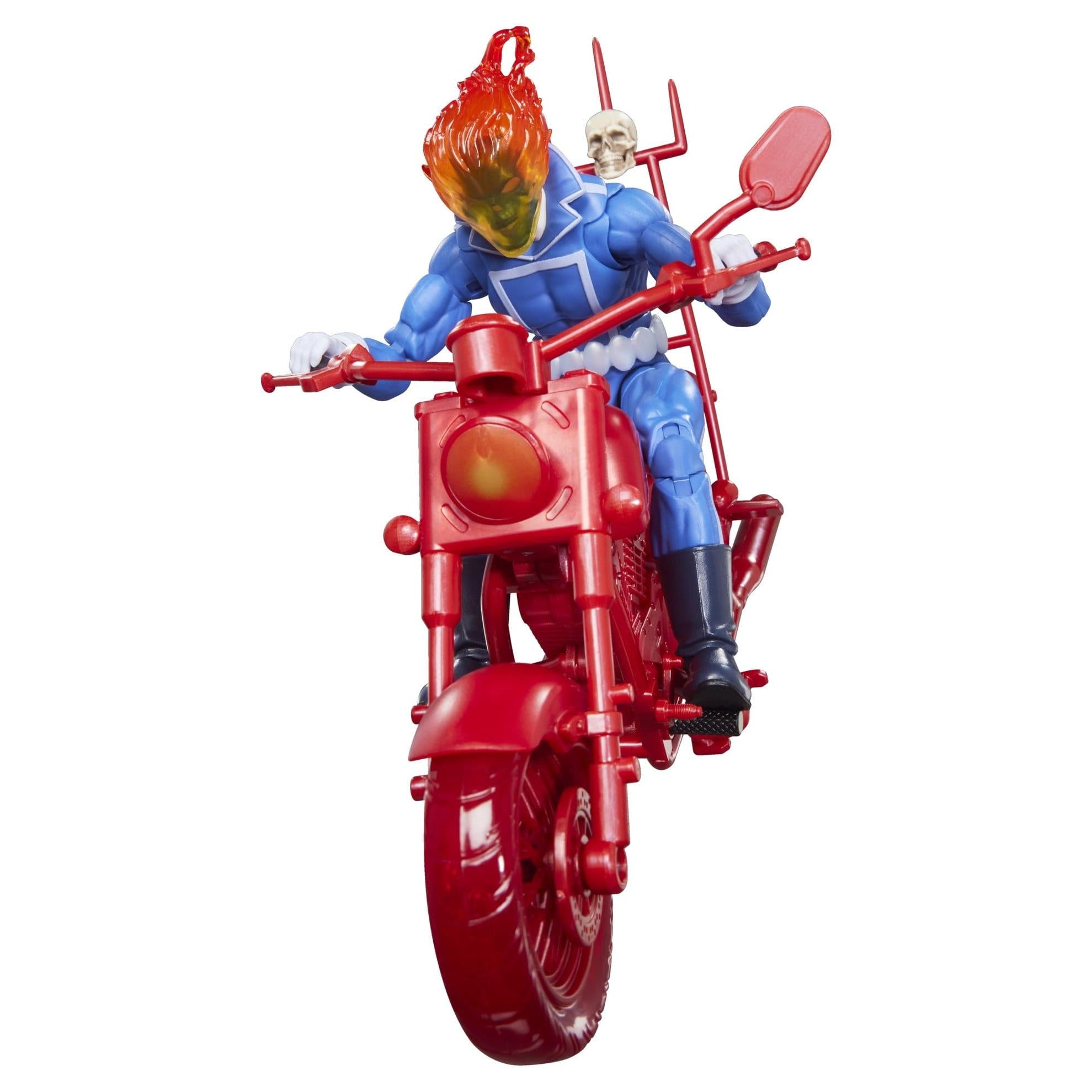 Marvel Legends: Ghost Rider (Johnny Blaze with Motorcycle)-Actionfiguren-Hasbro-Mighty Underground