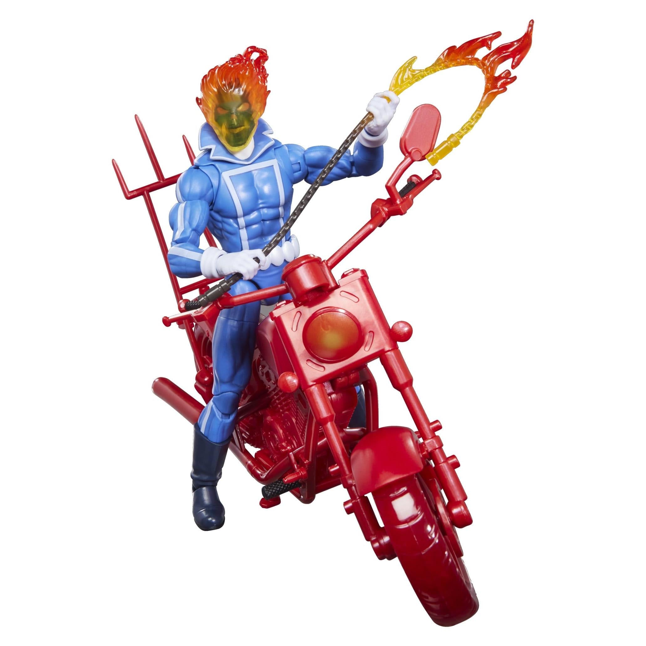 Marvel Legends: Ghost Rider (Johnny Blaze with Motorcycle)-Actionfiguren-Hasbro-Mighty Underground