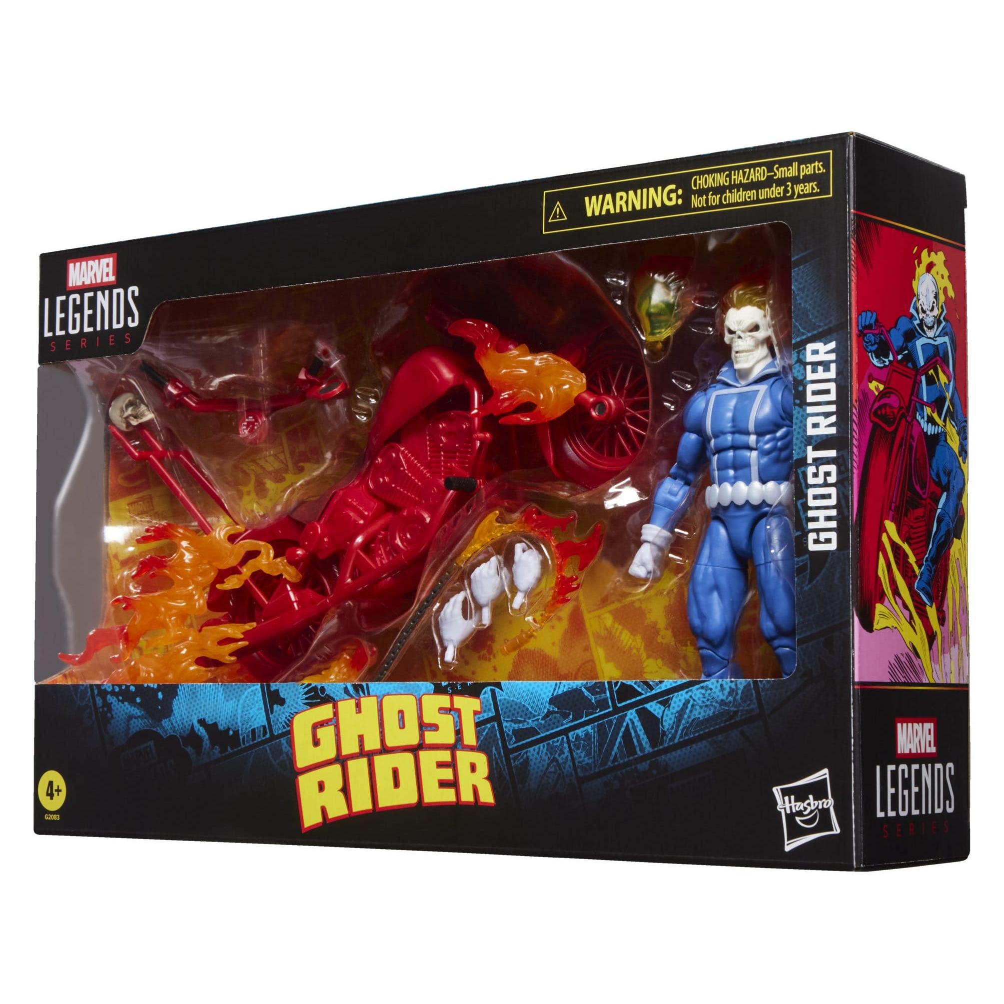 Marvel Legends: Ghost Rider (Johnny Blaze with Motorcycle)-Actionfiguren-Hasbro-Mighty Underground
