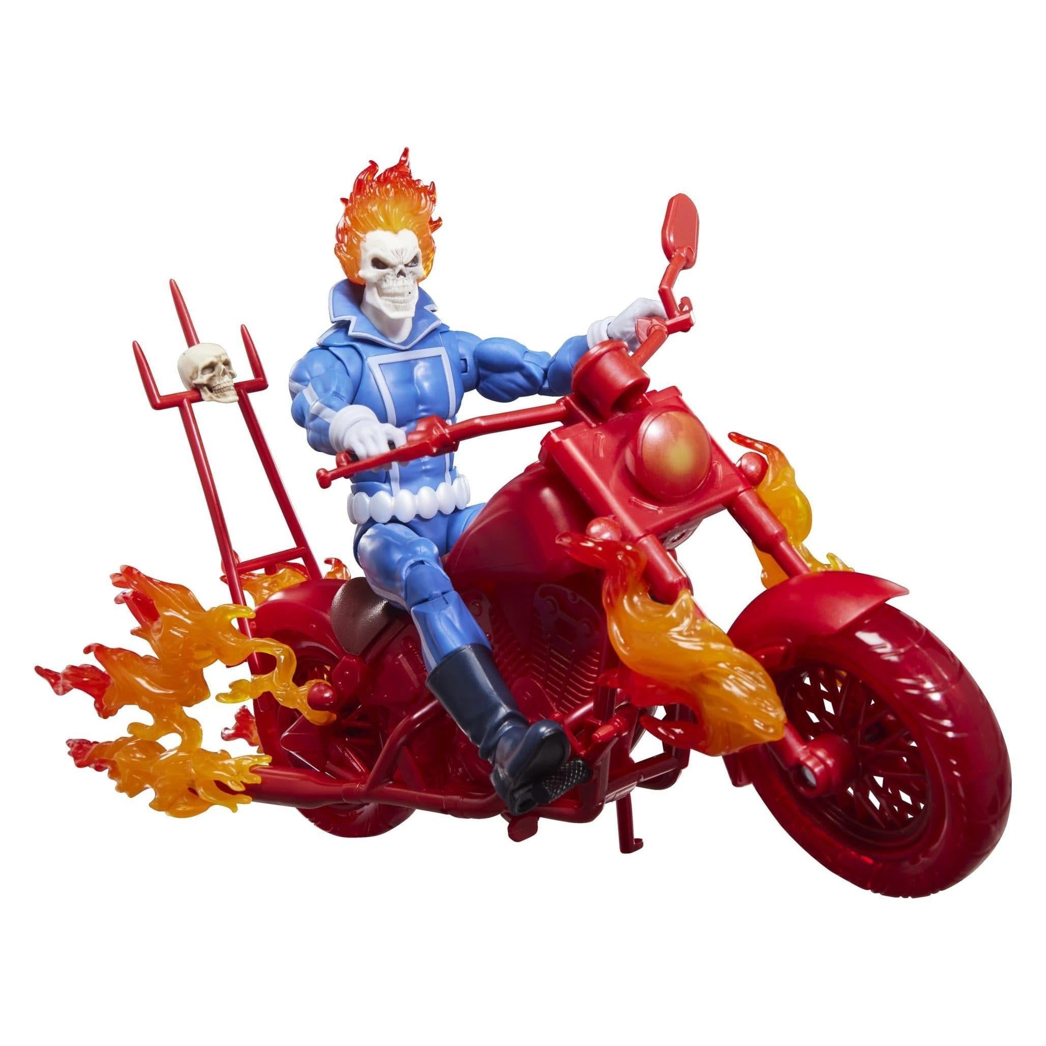 Marvel Legends: Ghost Rider (Johnny Blaze with Motorcycle)-Actionfiguren-Hasbro-Mighty Underground